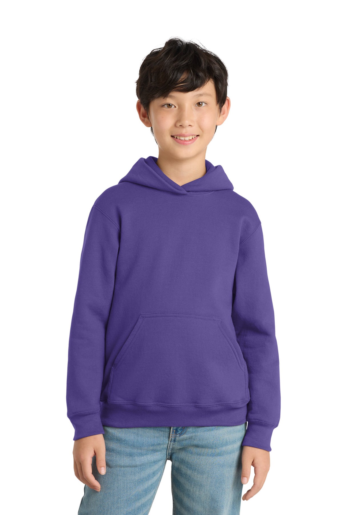 Port & Co ™ Youth Core Fleece Pullover Hooded Sweatshirt. PC90YH - Port & Company PC90YH