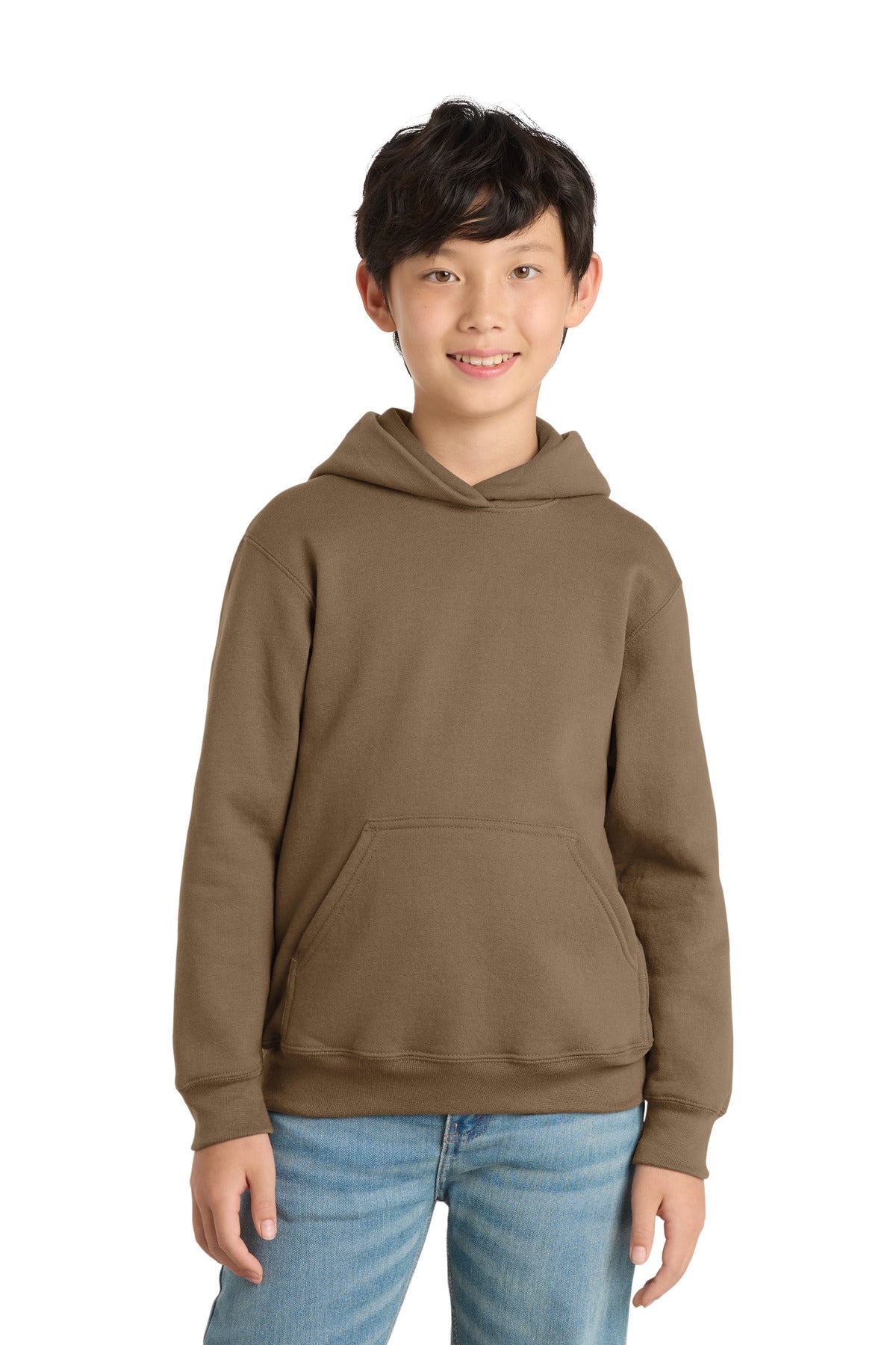 Port & Co ™ Youth Core Fleece Pullover Hooded Sweatshirt. PC90YH - Port & Co PC90YH