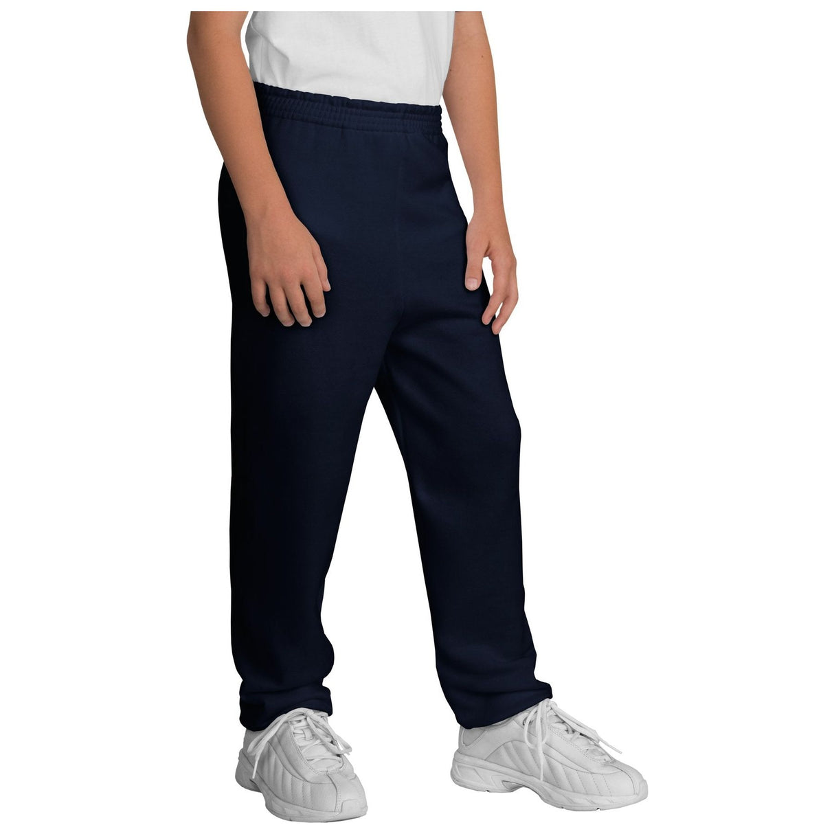 Port & Company ® - Youth Core Fleece Sweatpant. PC90YP - Port & Company PC90YP Bottoms Port & Company Navy XS