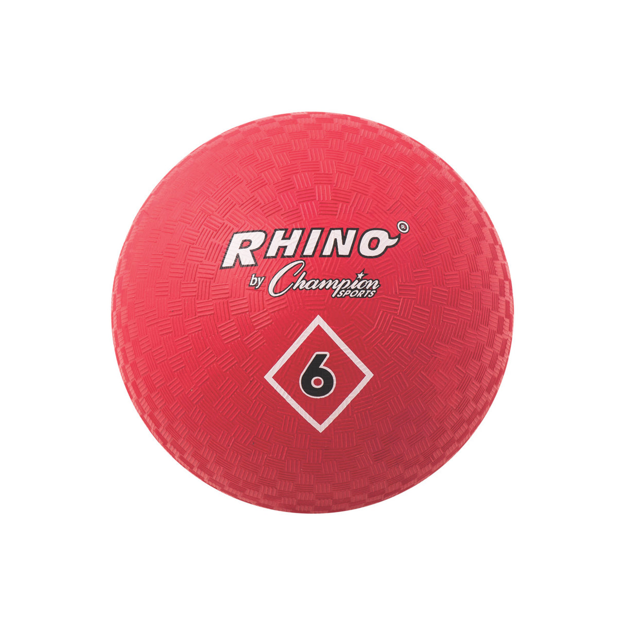 Champion Sports PLAYGROUND BALL, RED 5" D