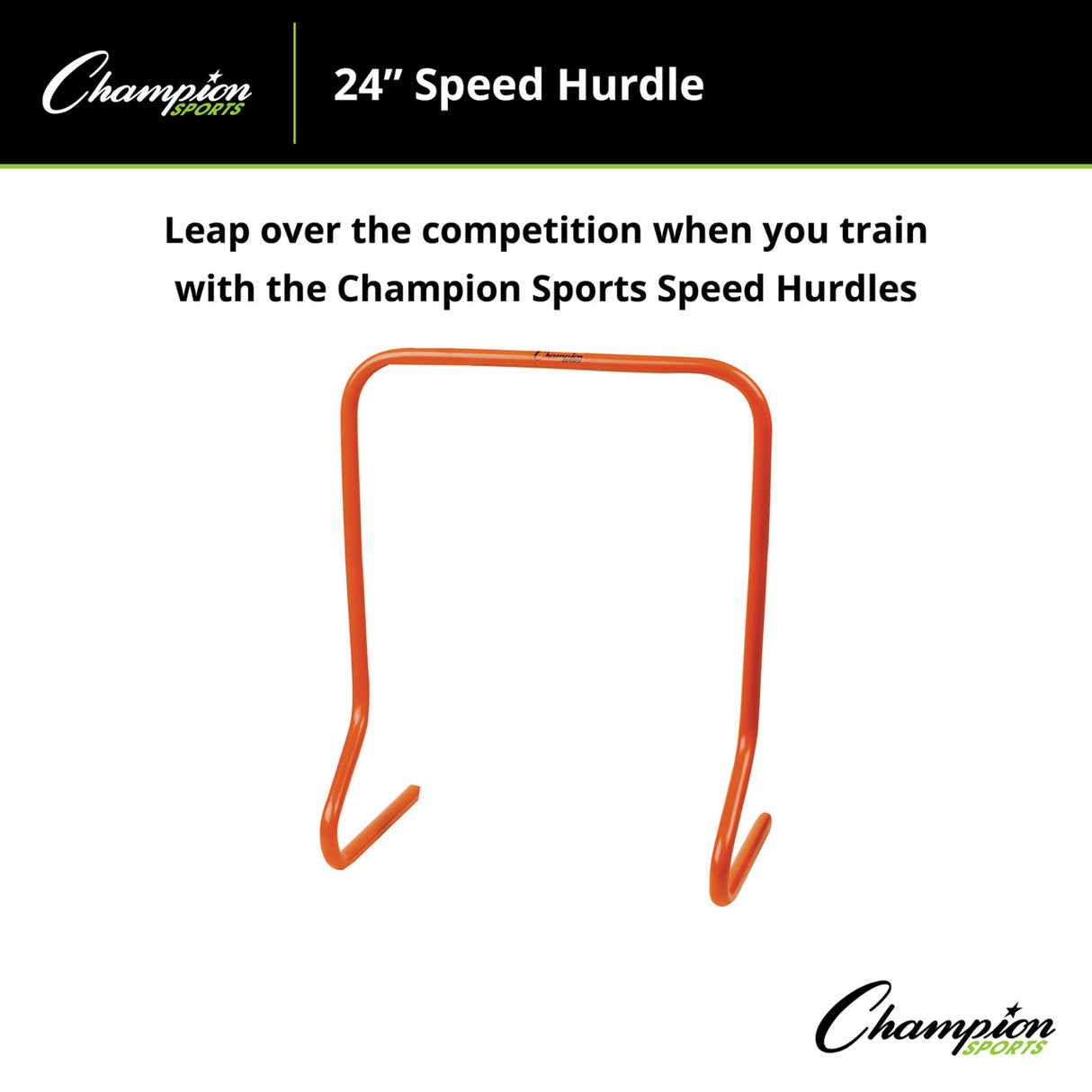 Champion Sports SPEED HURDLE 12" H, SINGLE