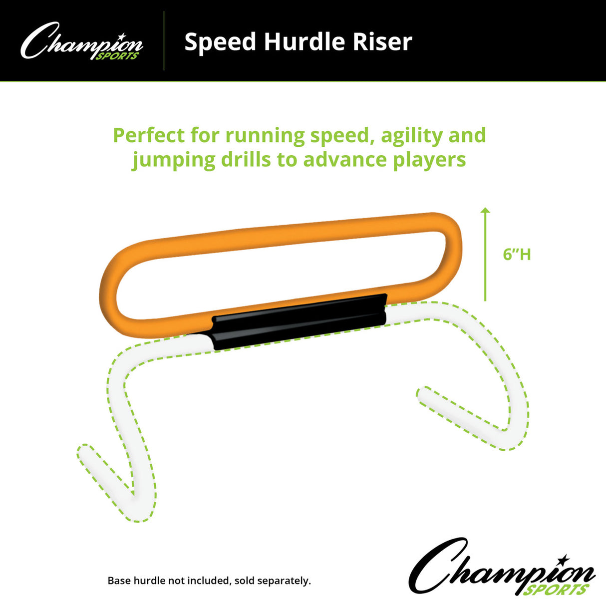 Champion Sports SPEED HURDLE RISER