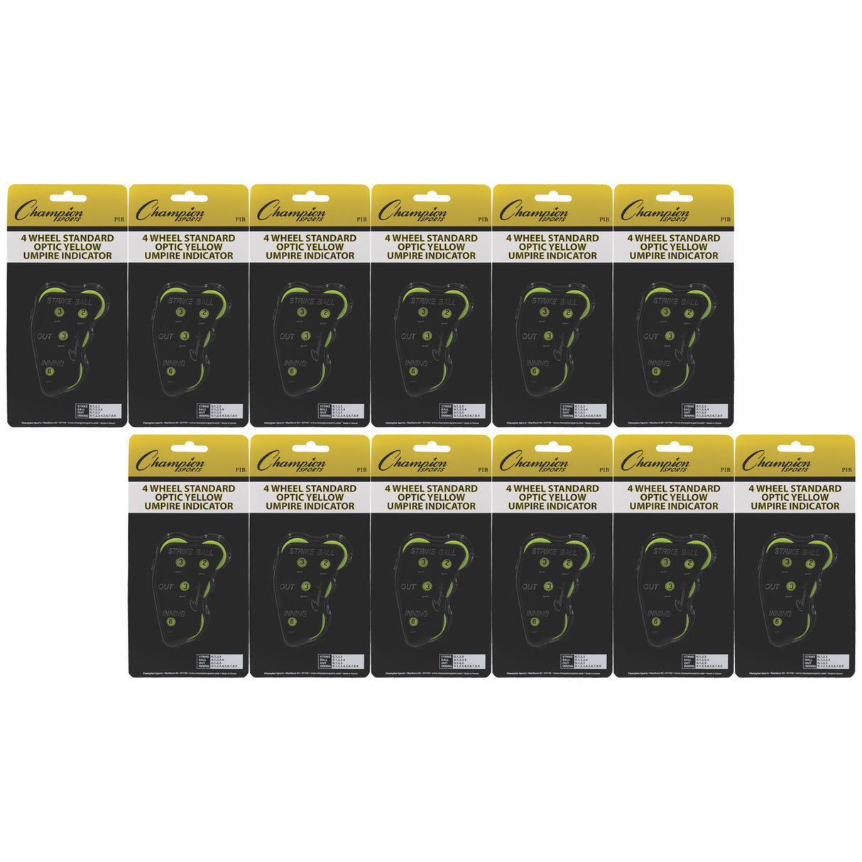 Champion Sports 4-WHEEL UMPIRE INDICATOR