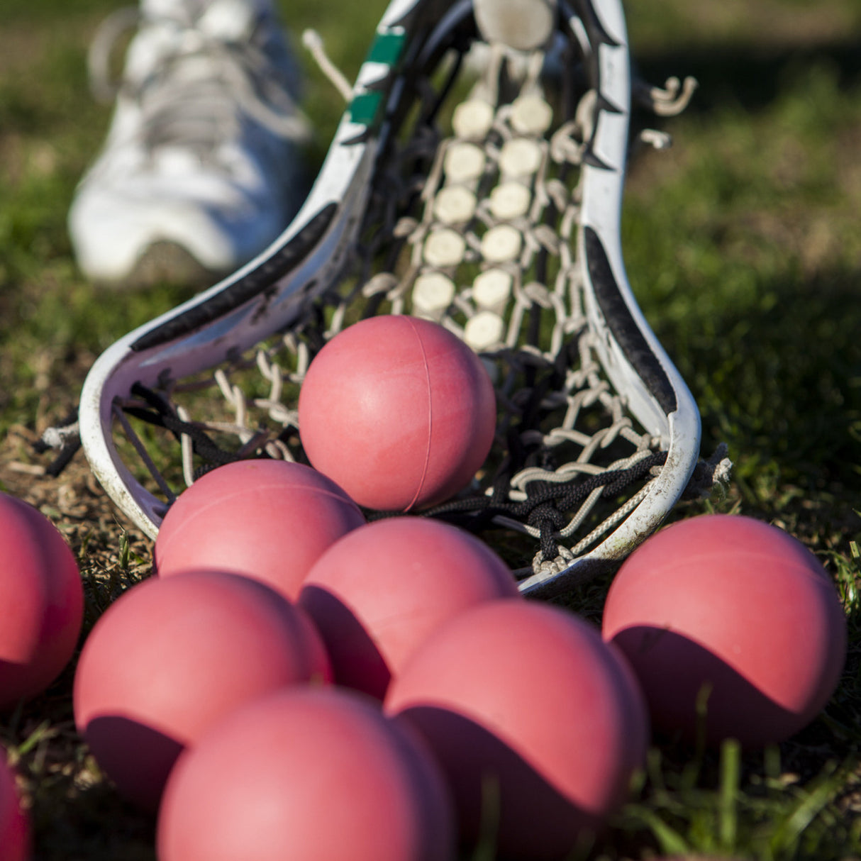 SPONGE LACROSSE BALLS WHITE