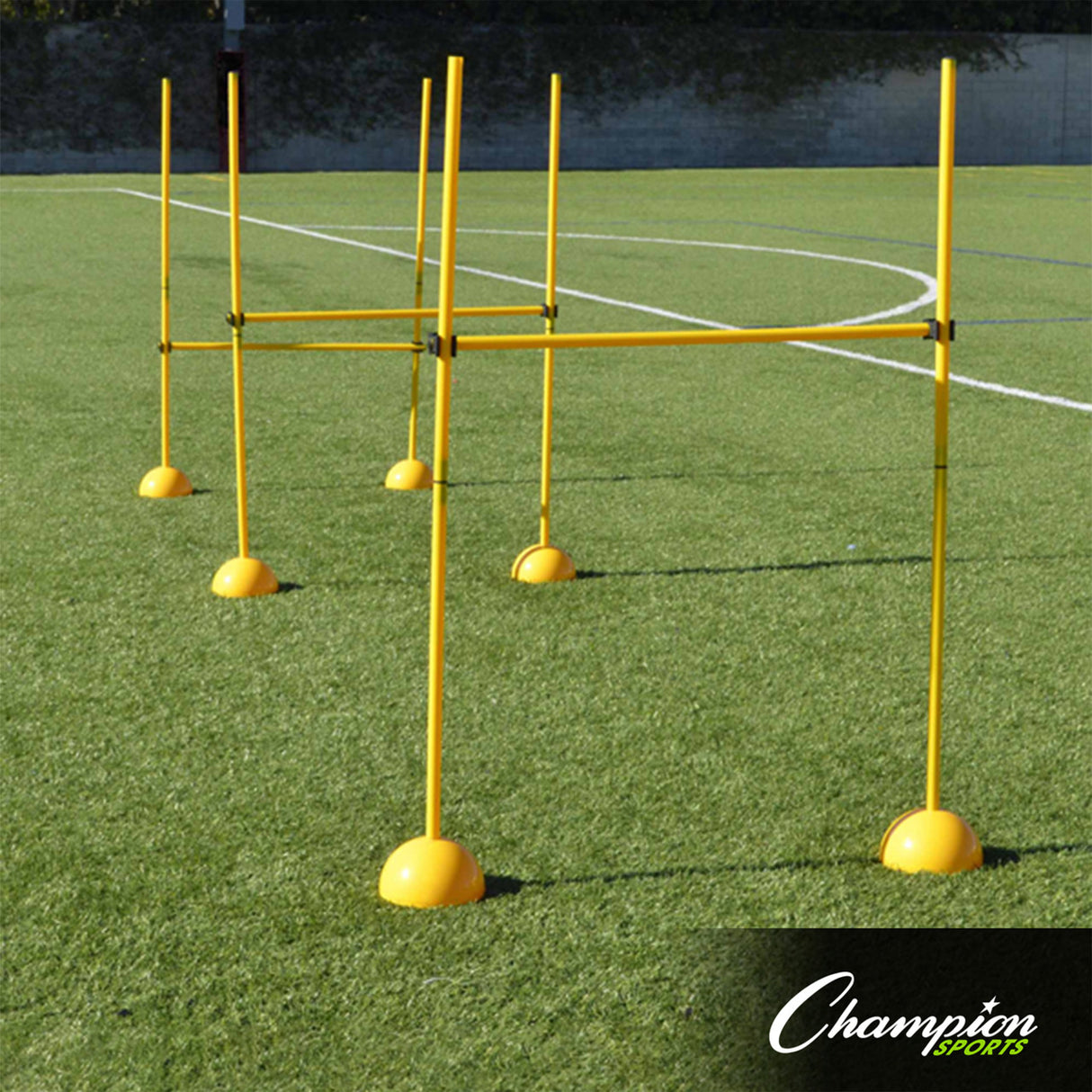 Champion Sports AGILITY POLE HURDLE SET