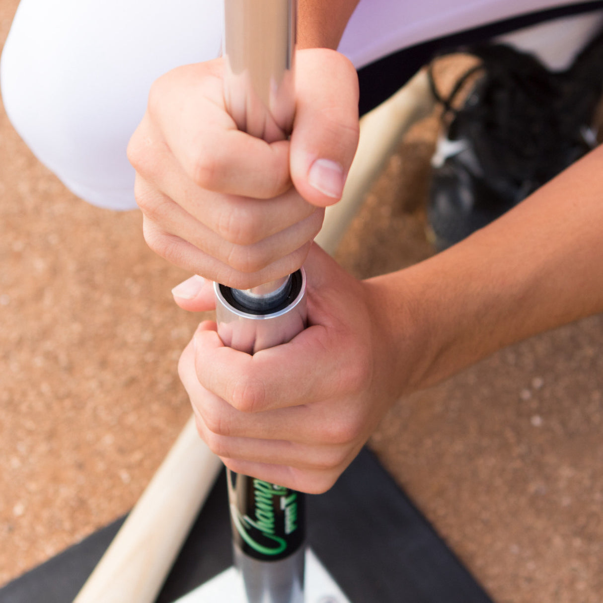 Champion Sports PORTABLE COLLAPSIBLE BATTING TEE JUNIOR