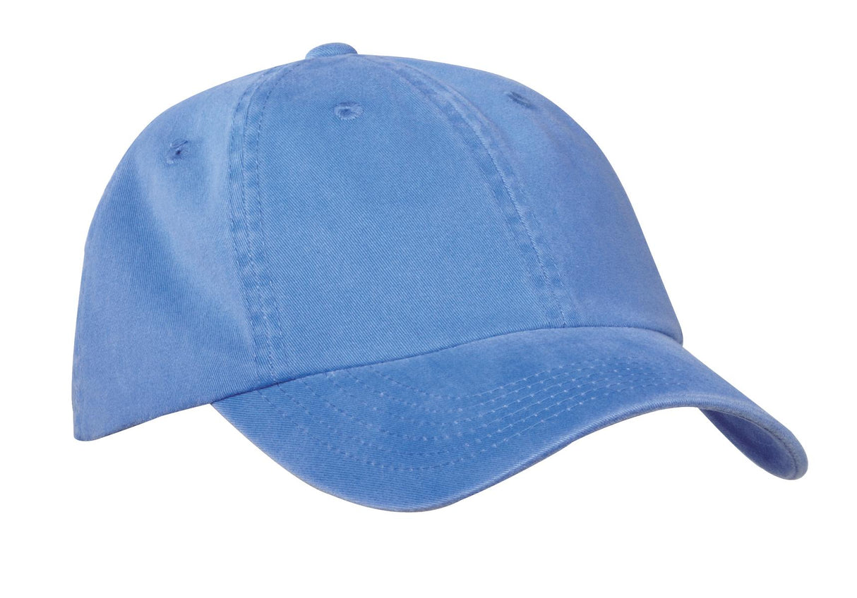 Port Authority PWU Garment-Washed Cap Wholesale Blank Headwear