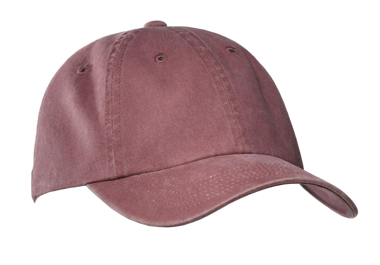 Port Authority PWU Garment-Washed Cap Wholesale Blank Headwear