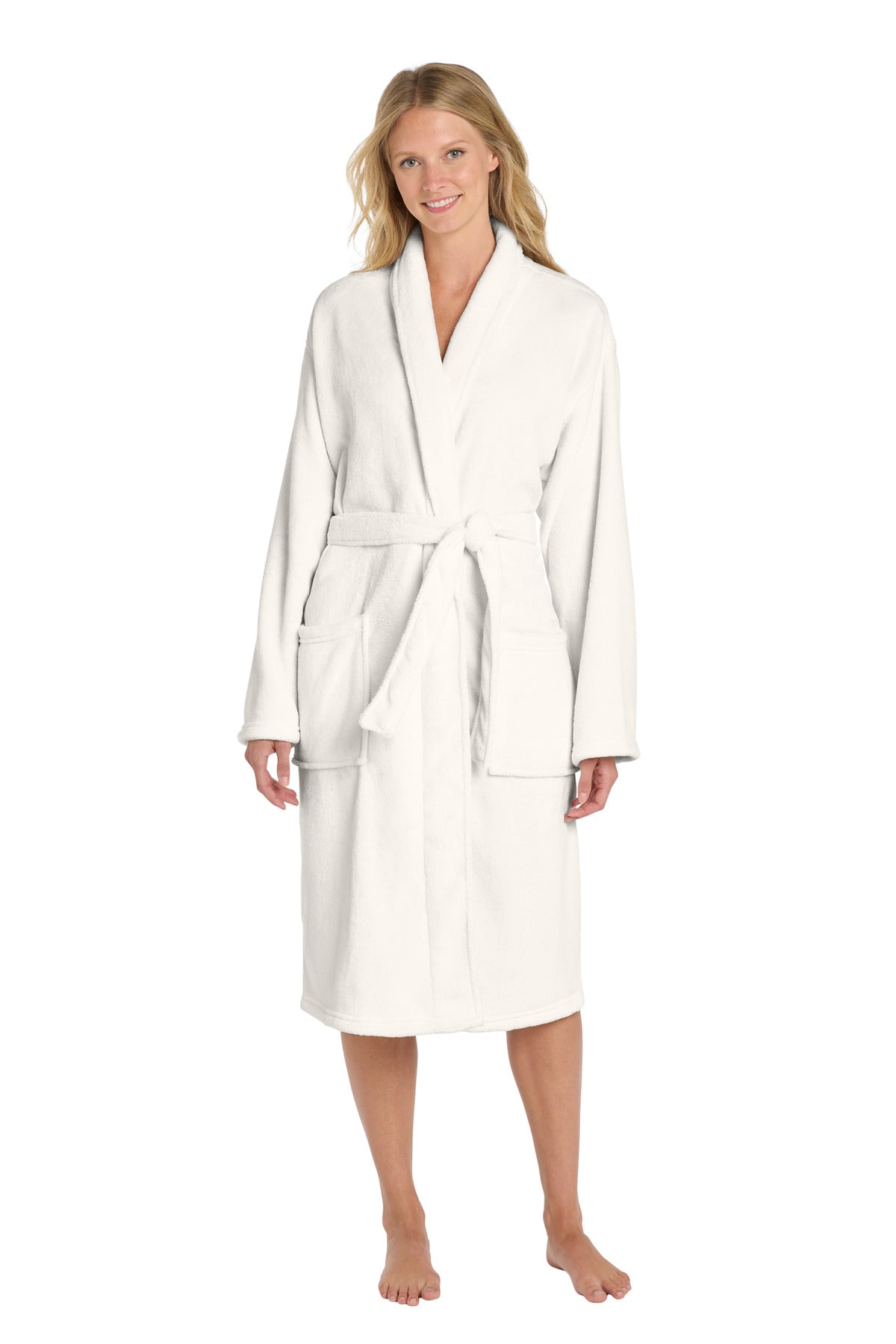 Port Authority R102 Plush Microfleece Shawl Collar Robe