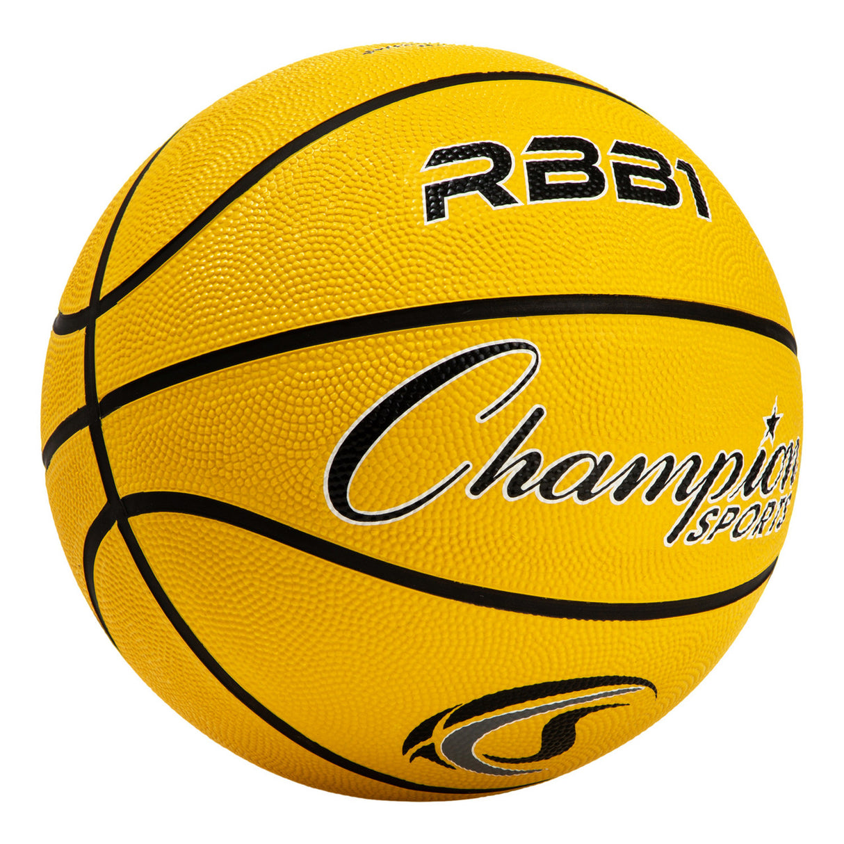 SIZE 7 RUBBER BASKETBALL ORANGE