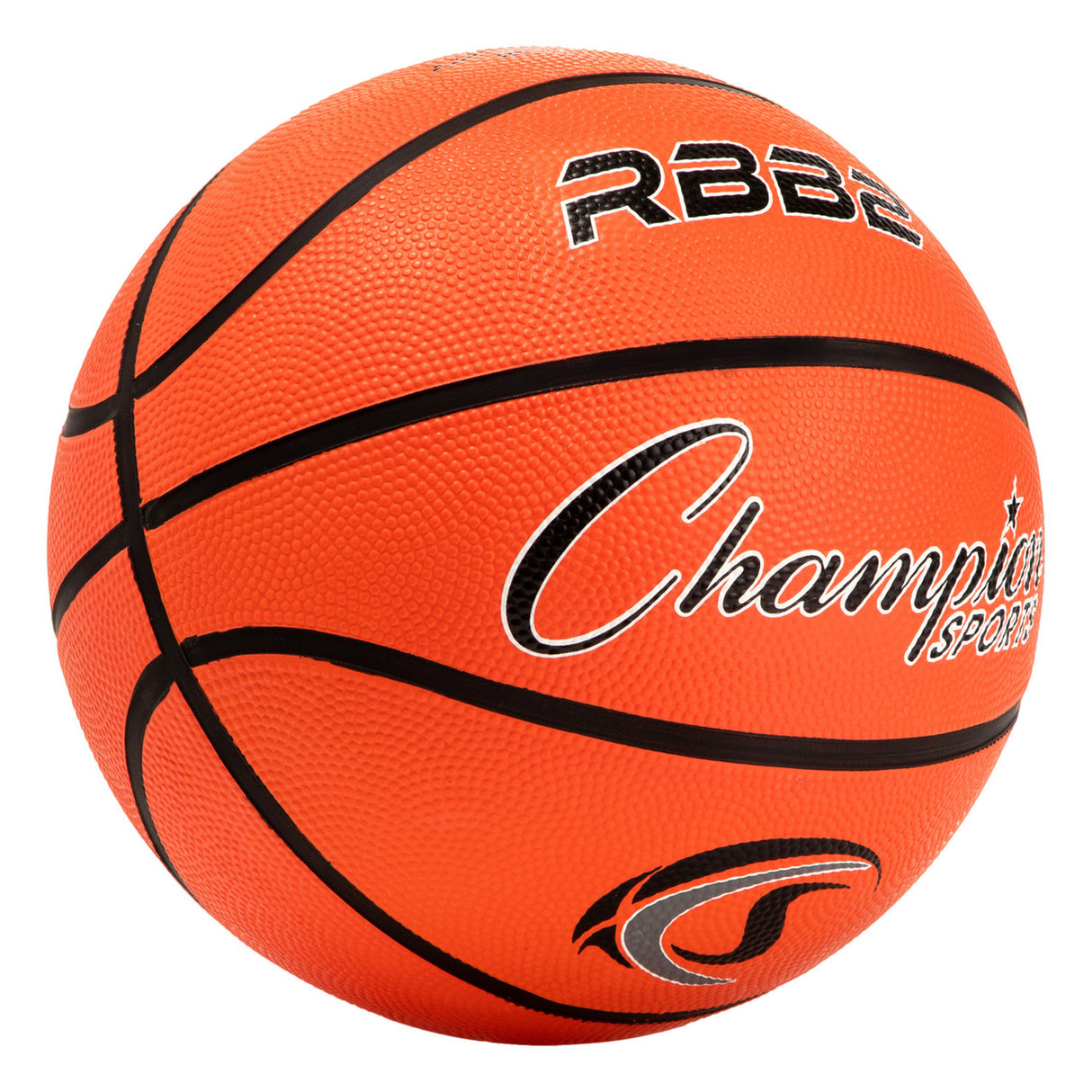 SIZE 5 RUBBER BASKETBALL RED