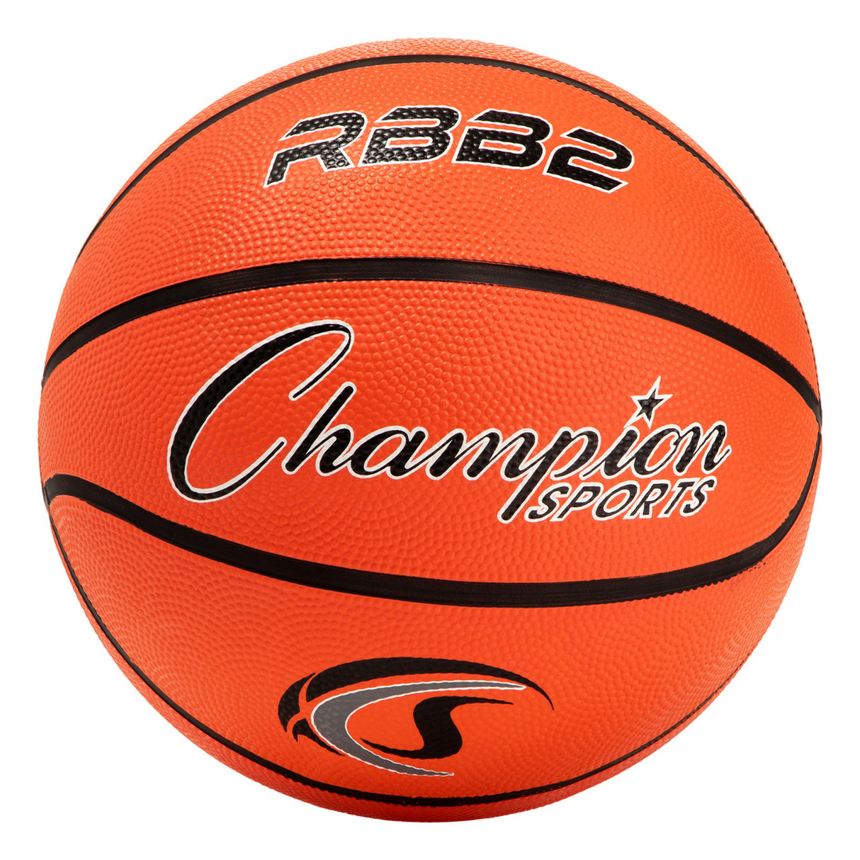 SIZE 5 RUBBER BASKETBALL RED
