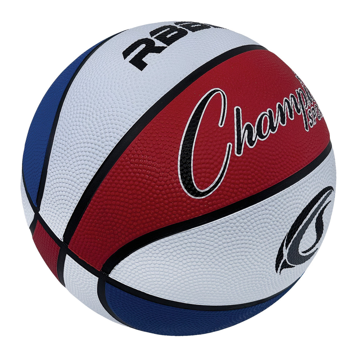 SIZE 5 RUBBER BASKETBALL RED