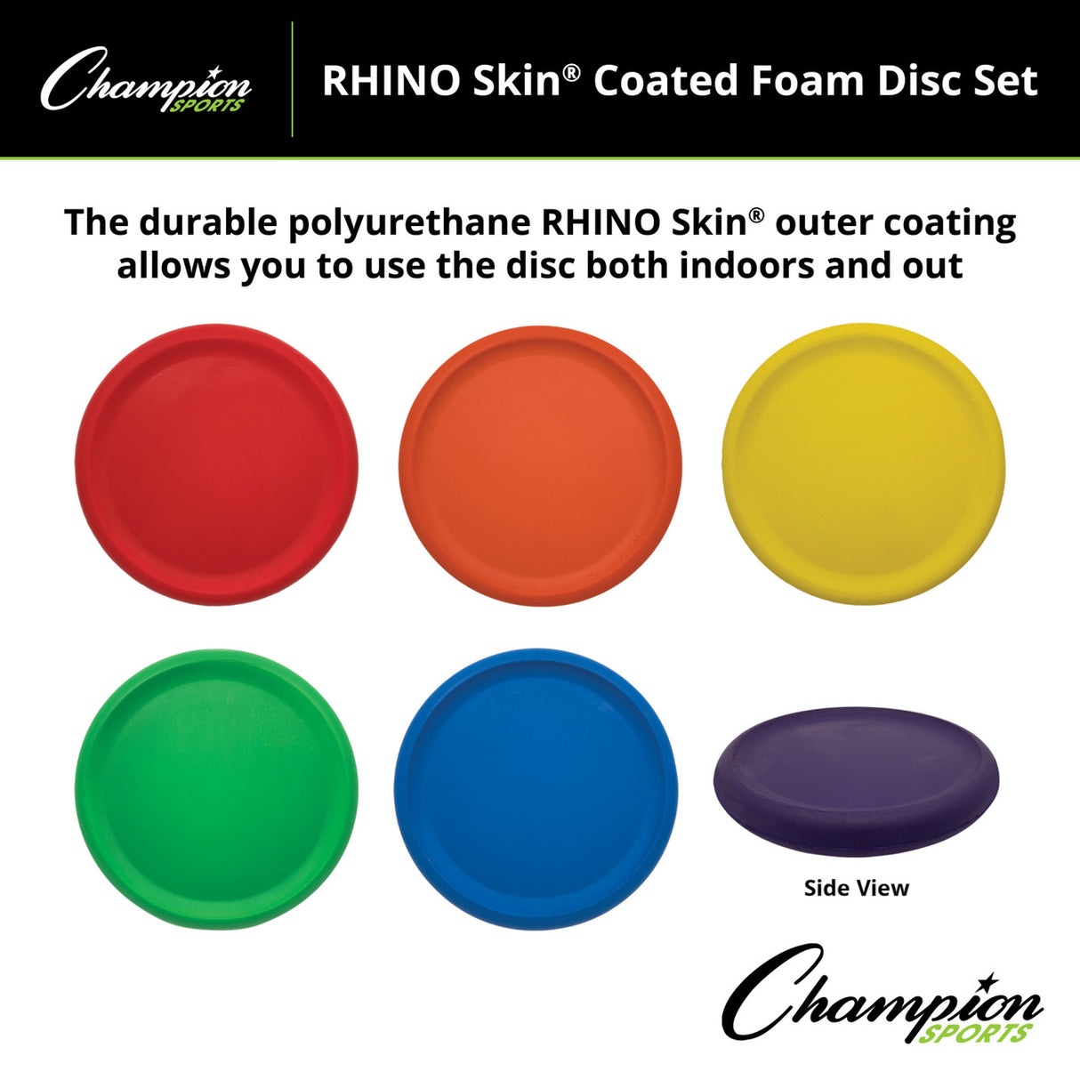RHINO Skin RHINO SKIN COATED FOAM DISC SET