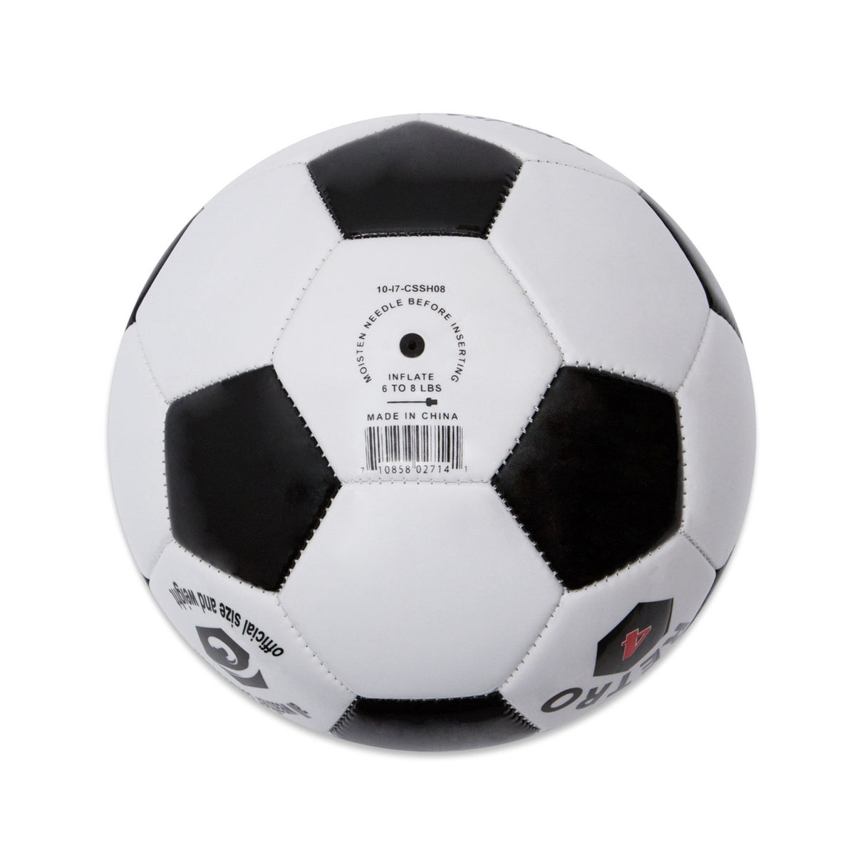 Champion Sports RETRO SOCCER BALL SIZE 3