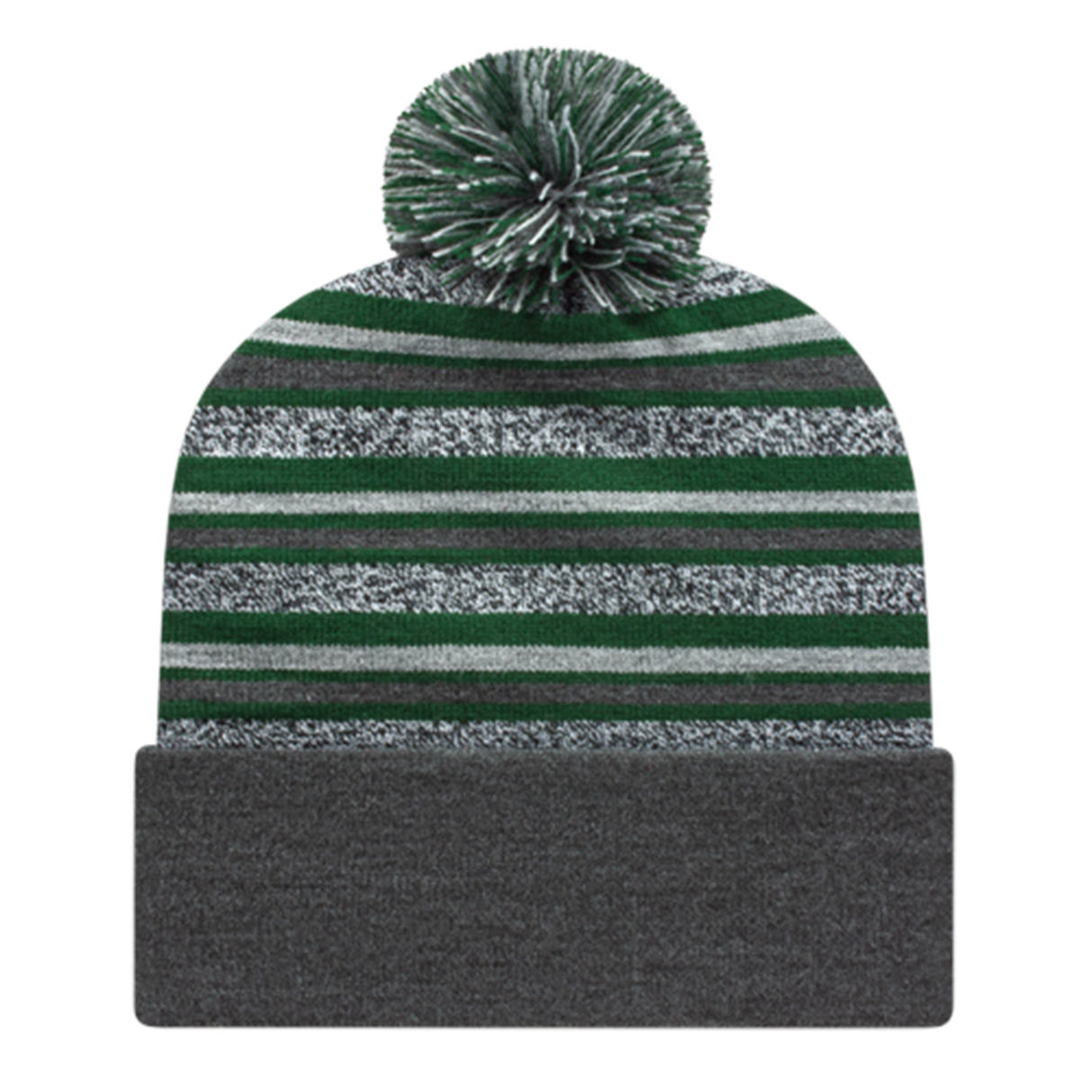Cap America Striped Knit Cap with Cuff RKL12