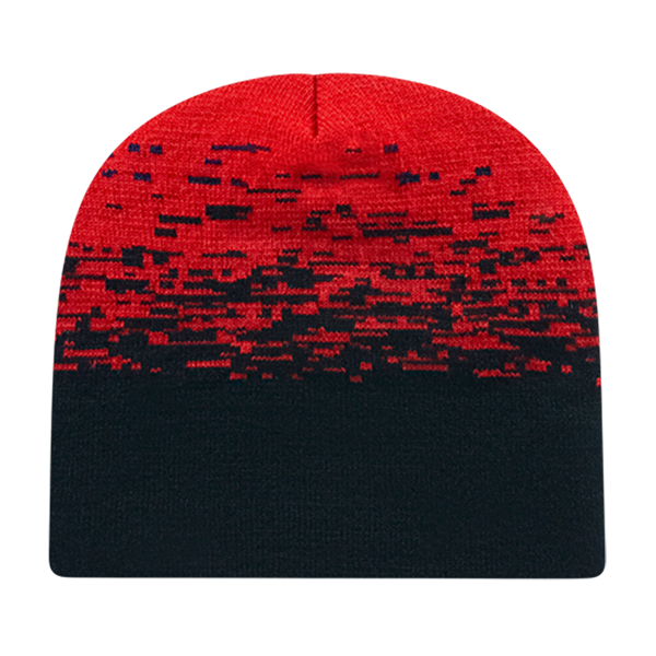 Cap America USA-Made Beanie RKS9 Static Pattern Knit Beanie