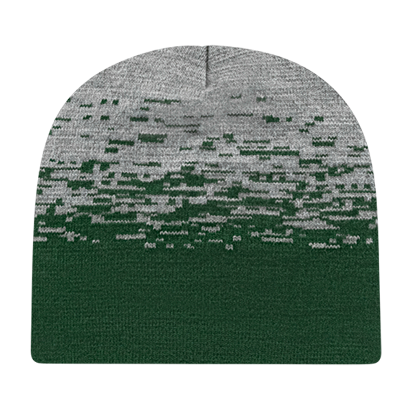 Cap America USA-Made Beanie RKS9 Static Pattern Knit Beanie