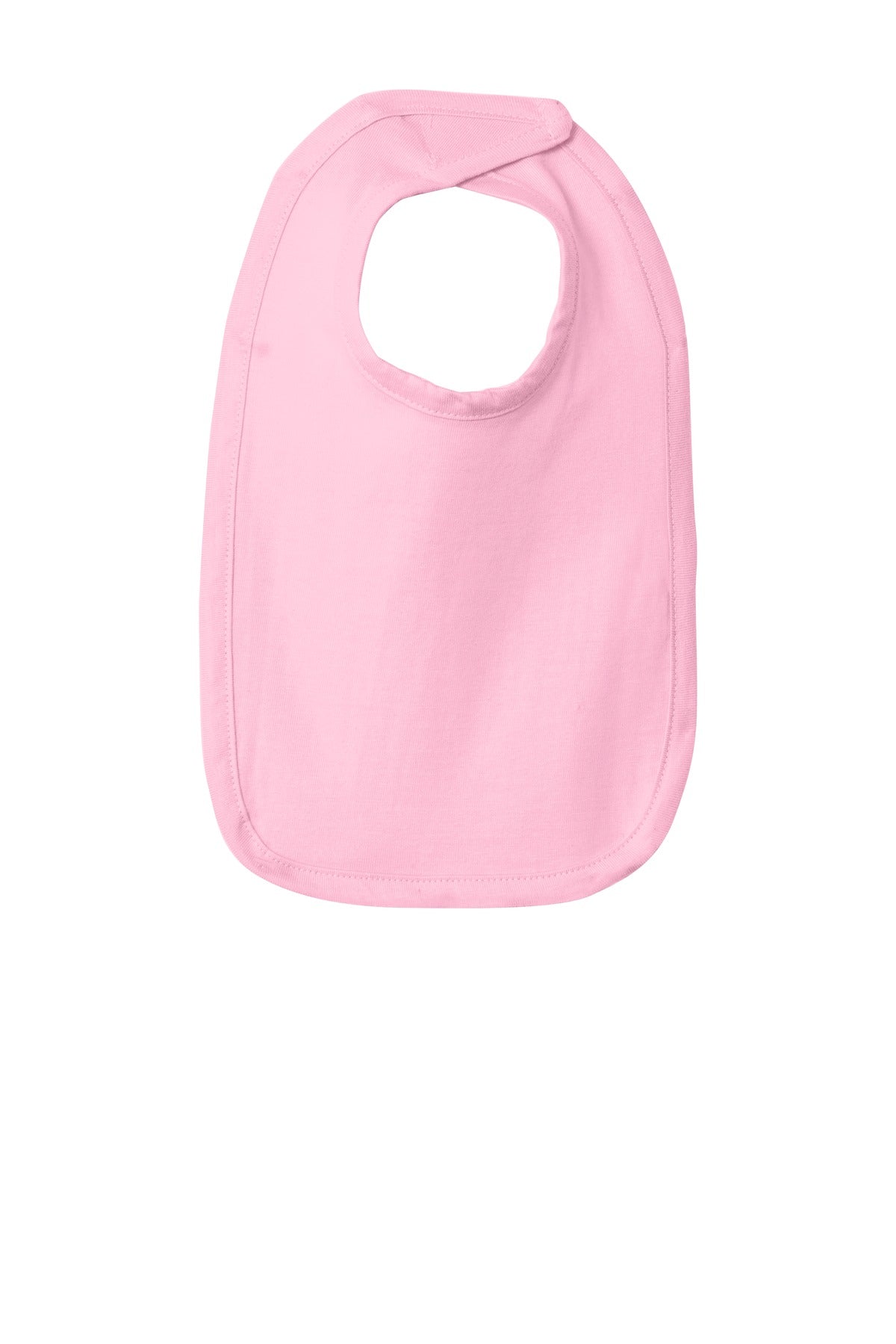 Rabbit Skins ™ Infant Premium Jersey Bib. RS1005 - Rabbit Skins RS1005 Infant & Toddler Rabbit Skins Pink OSFA