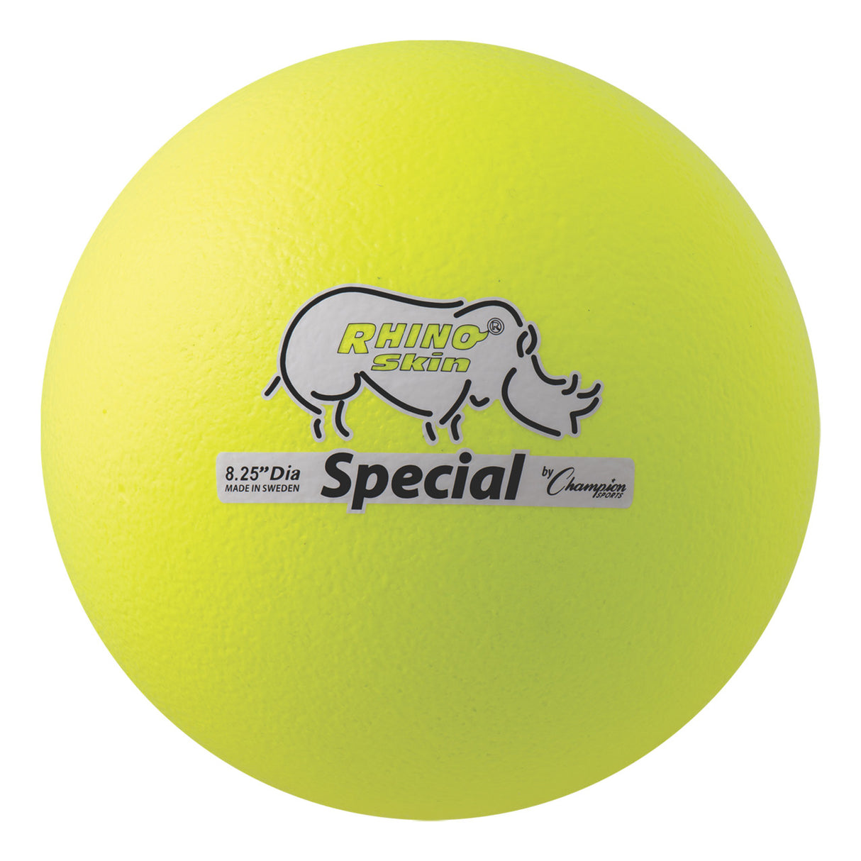 8.5" RHINO SKIN MEDIUM BOUNCE DODGEBALL BLACK