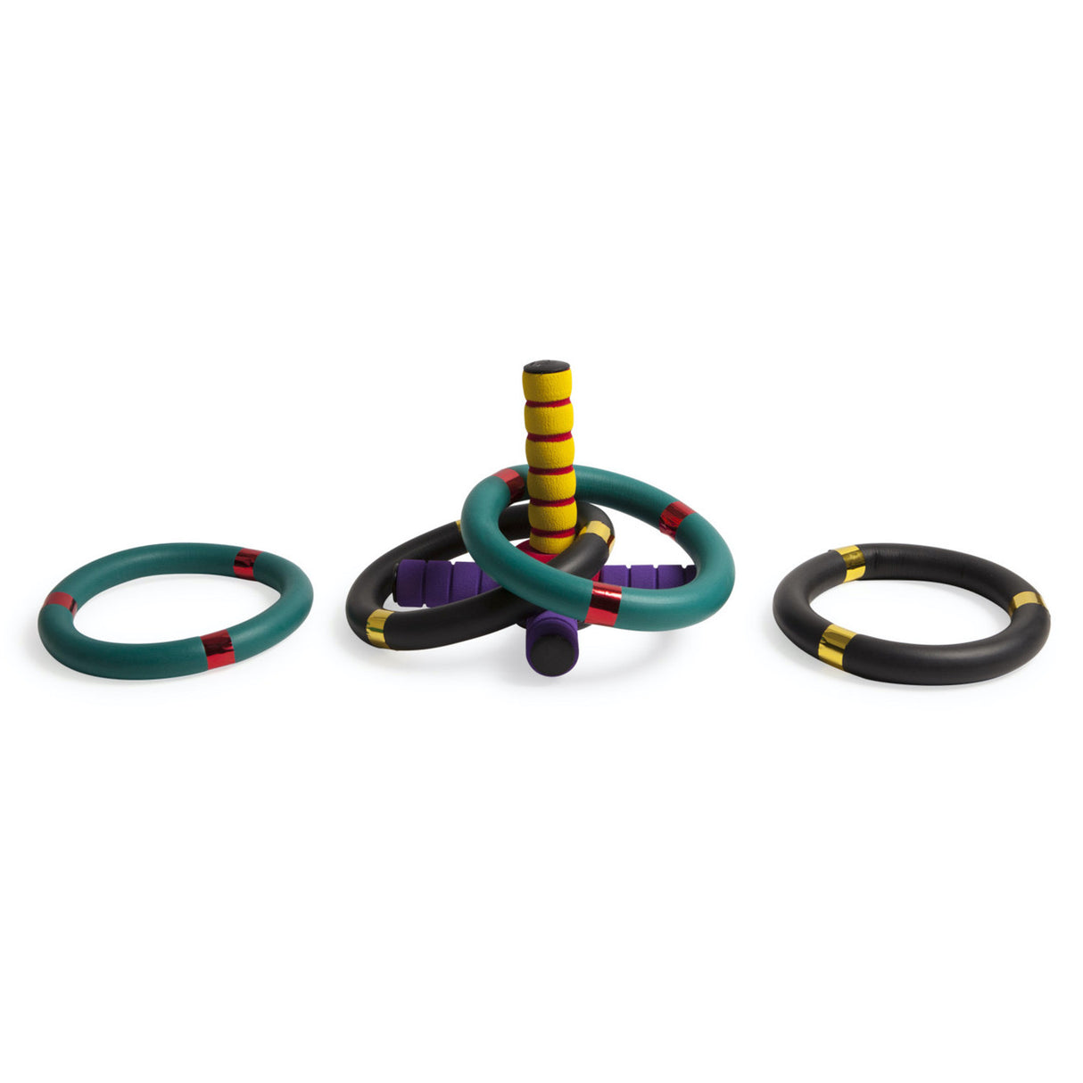 Champion Sports FOAM RING TOSS SET