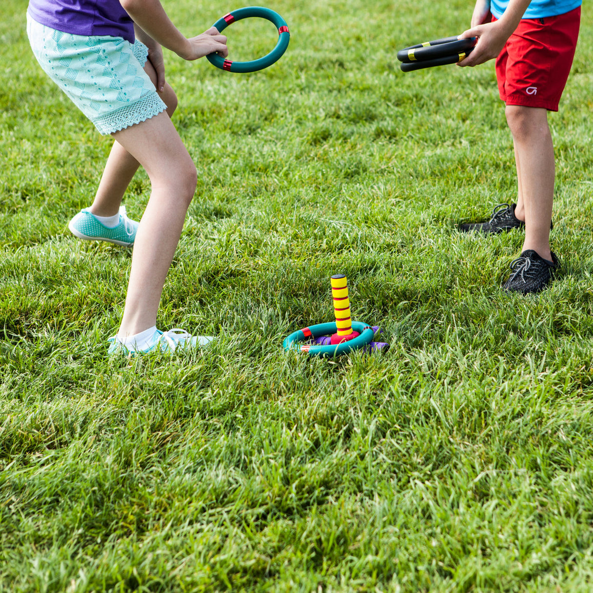 Champion Sports FOAM RING TOSS SET