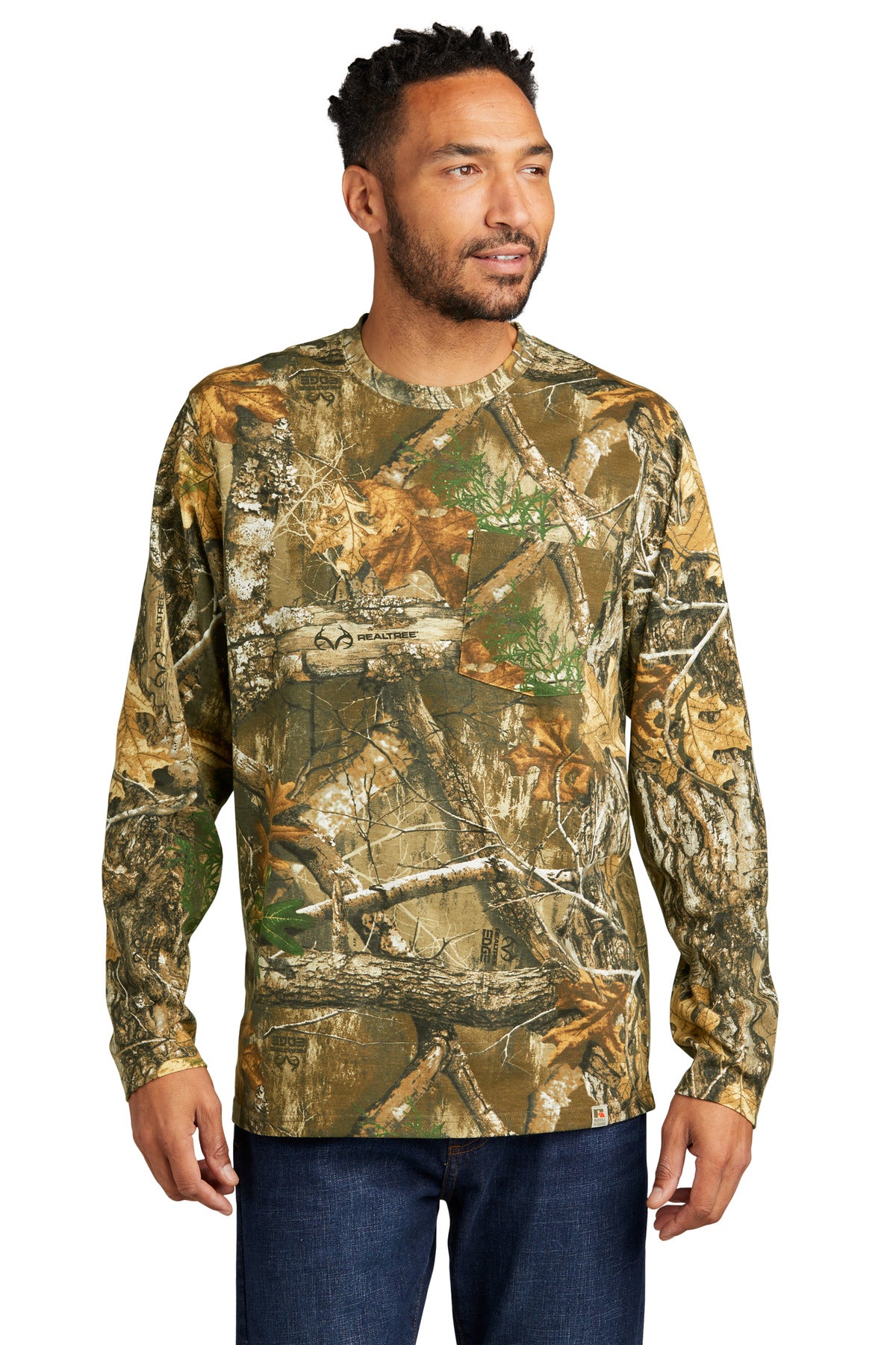 Russell Outdoors ™ Realtree ® Long Sleeve Pocket Tee RU100LSP - Russell Outdoors RU100LSP