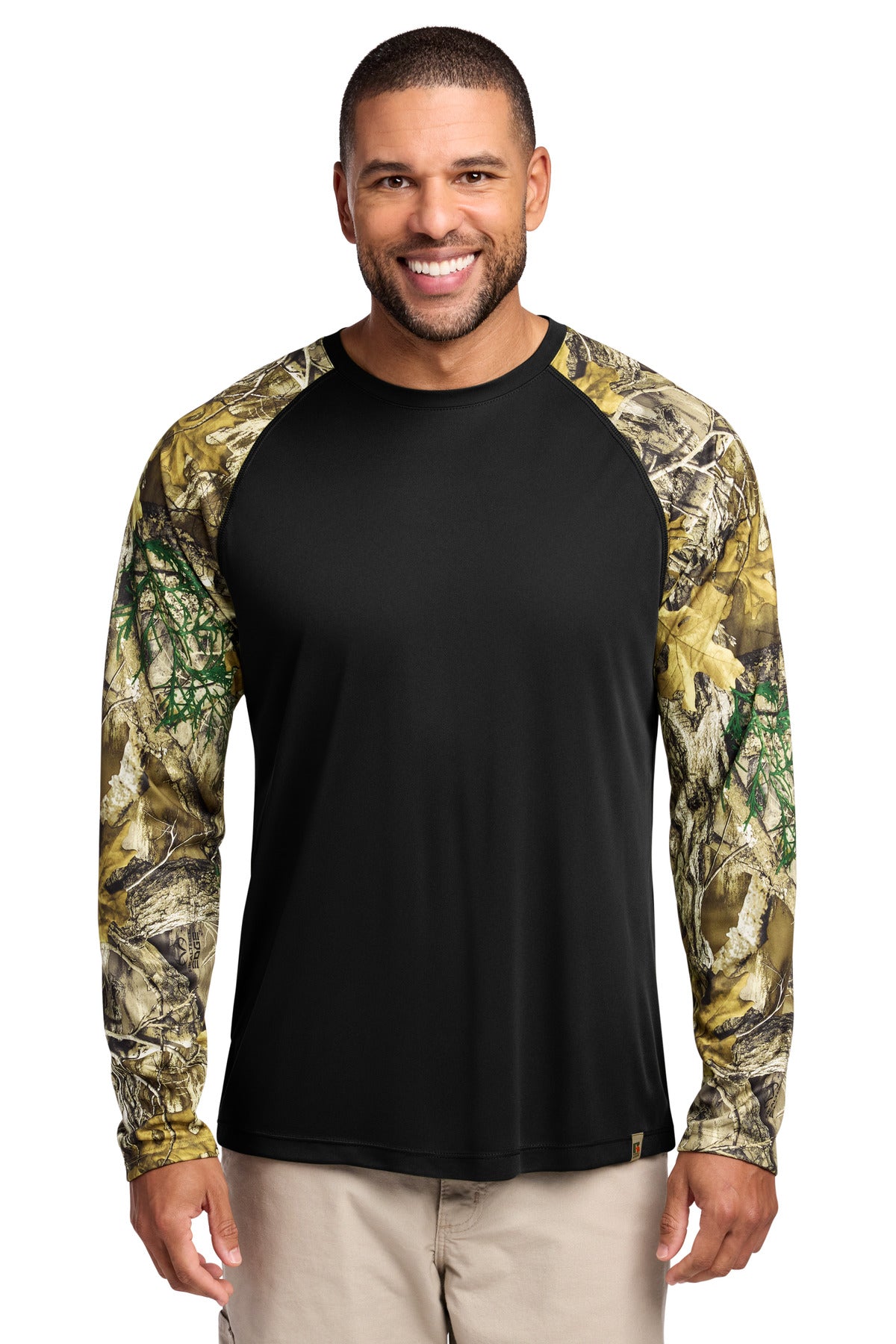 Russell Outdoors ™ Realtree ® Colorblock Performance Long Sleeve Tee RU151LS - Russell Outdoors RU151LS