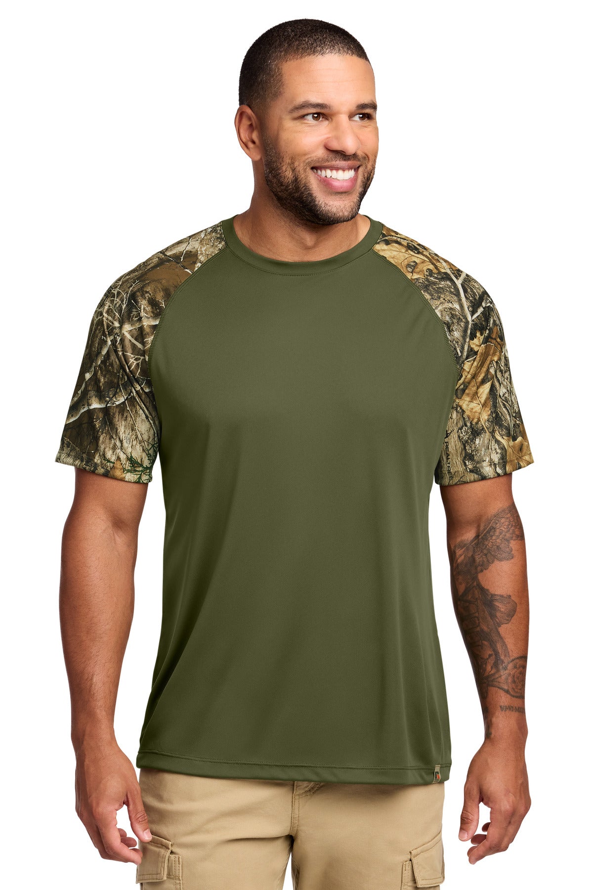 Russell Outdoors ™ Realtree ® Colorblock Performance Tee RU151 - Russell Outdoors RU151