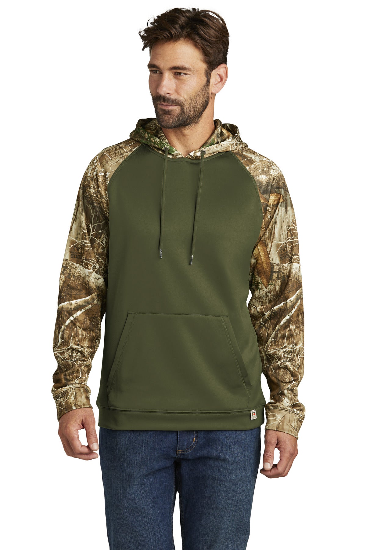 Russell Outdoors ™ Realtree ® Performance Colorblock Pullover Hoodie RU451 - Russell Outdoors RU451