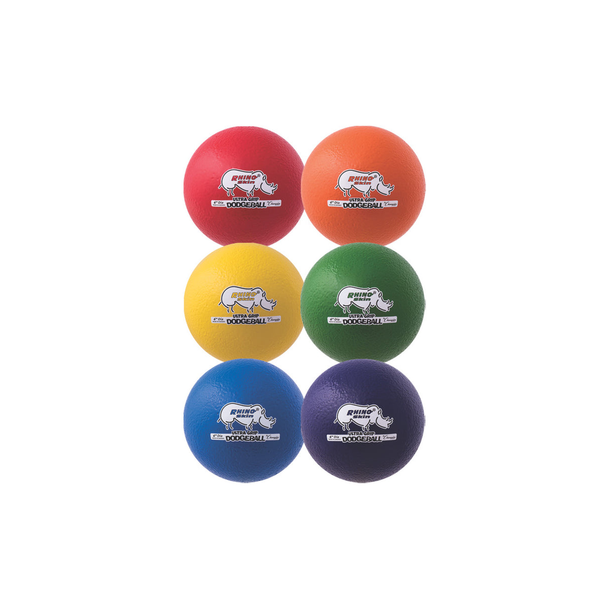 RHINO Skin RHINO SKIN LOW BOUNCE ULTRA GRIP DODGEBALL SET
