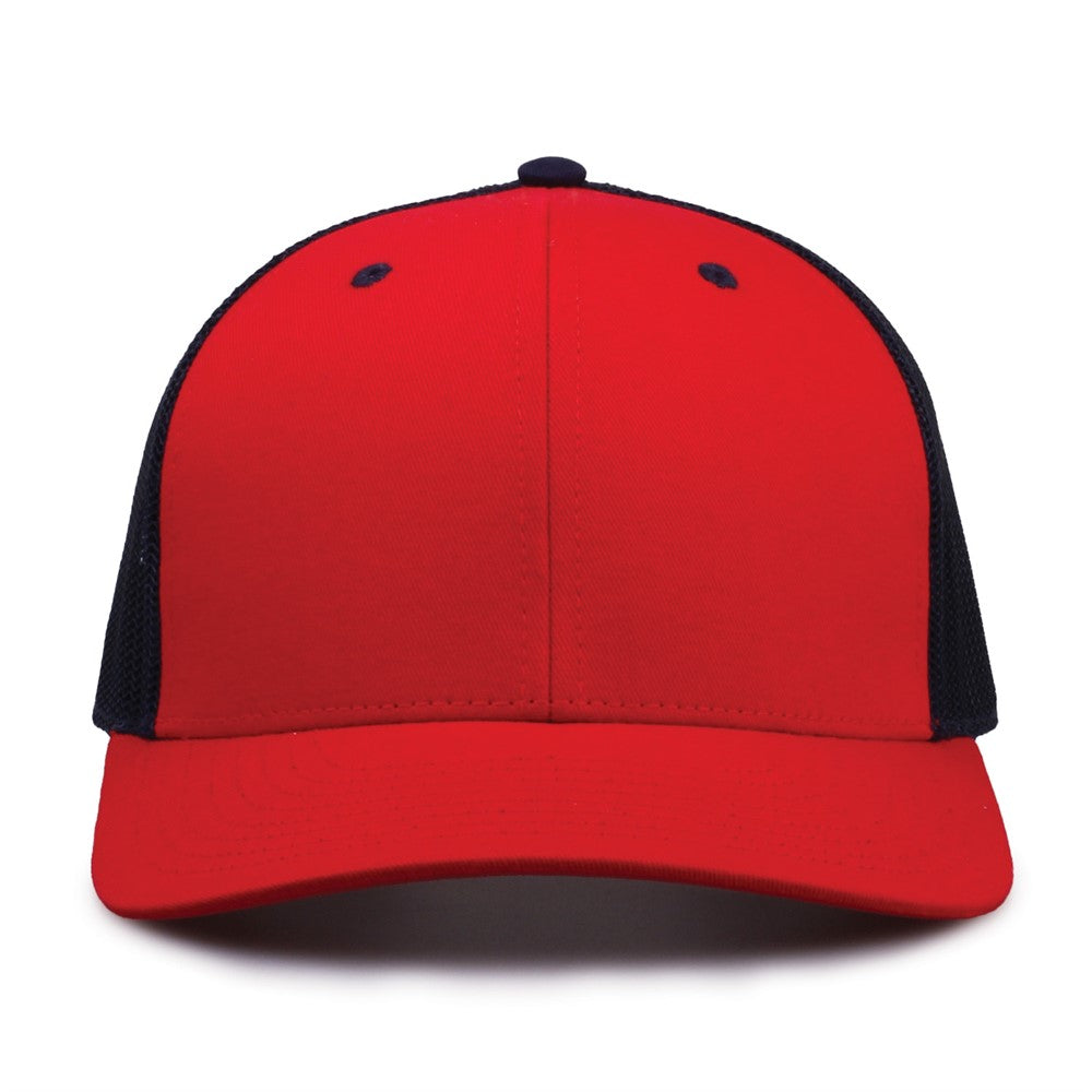 The Game GB452E Everyday Trucker Hat | Wholesale Mesh Snapback Cap