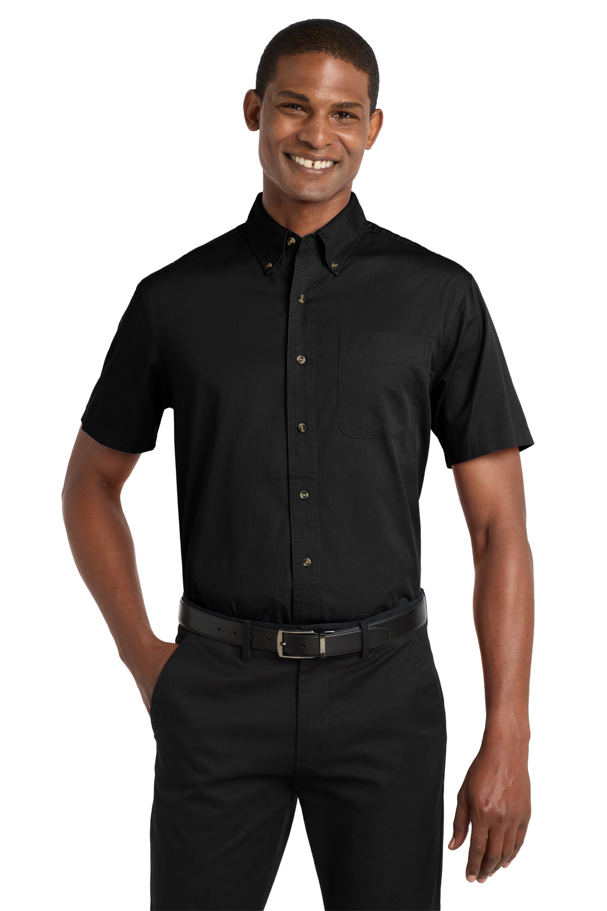 Port Authority ® Short Sleeve Twill Shirt. S500T - Port Authority S500T