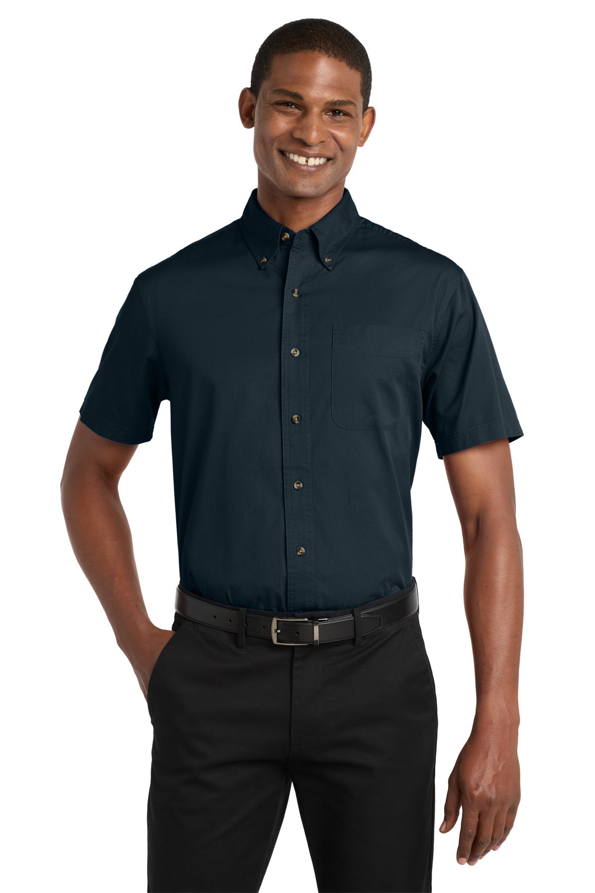 Port Authority ® Short Sleeve Twill Shirt. S500T - Port Authority S500T