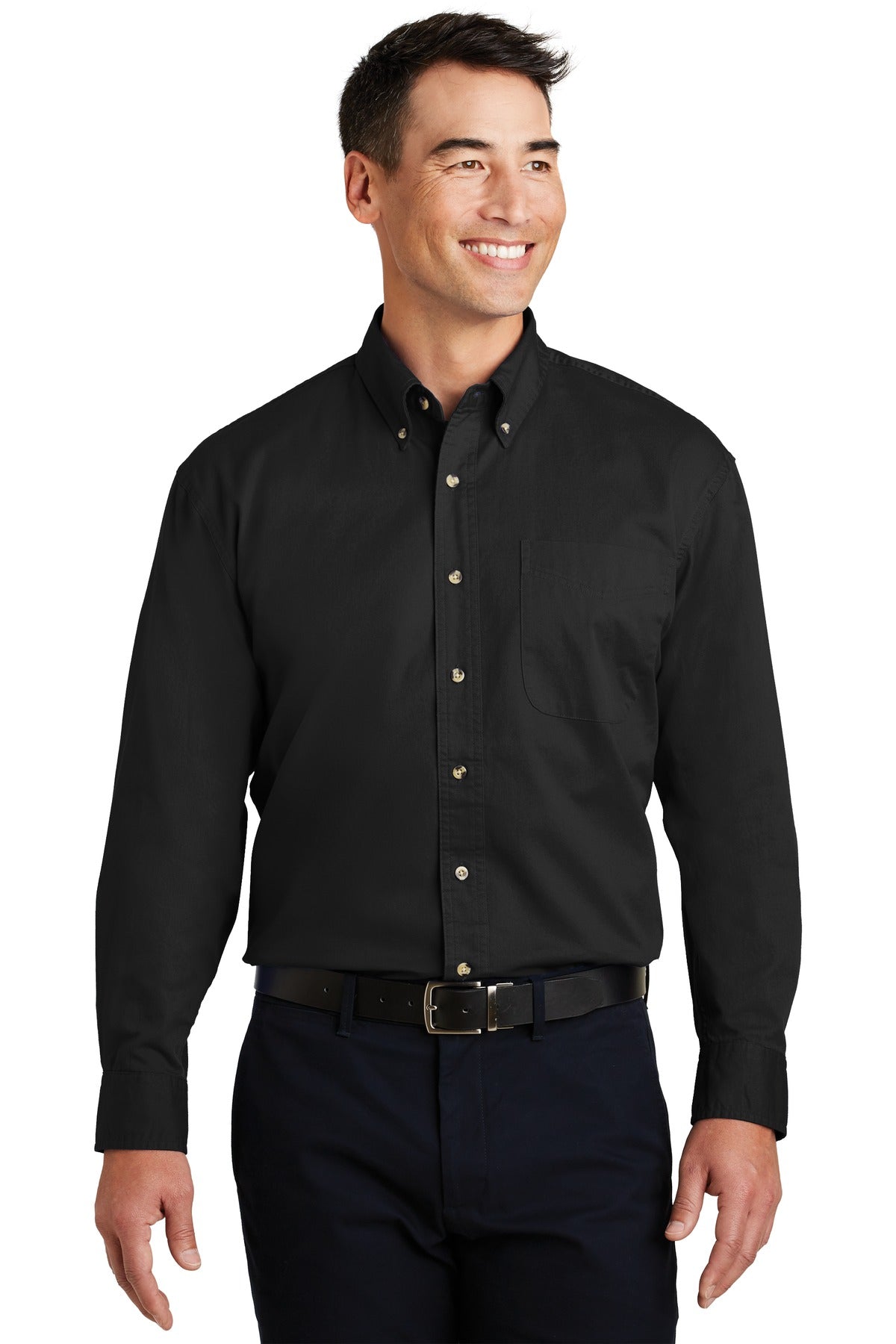 Port Authority ® Long Sleeve Twill Shirt. S600T - Port Authority S600T