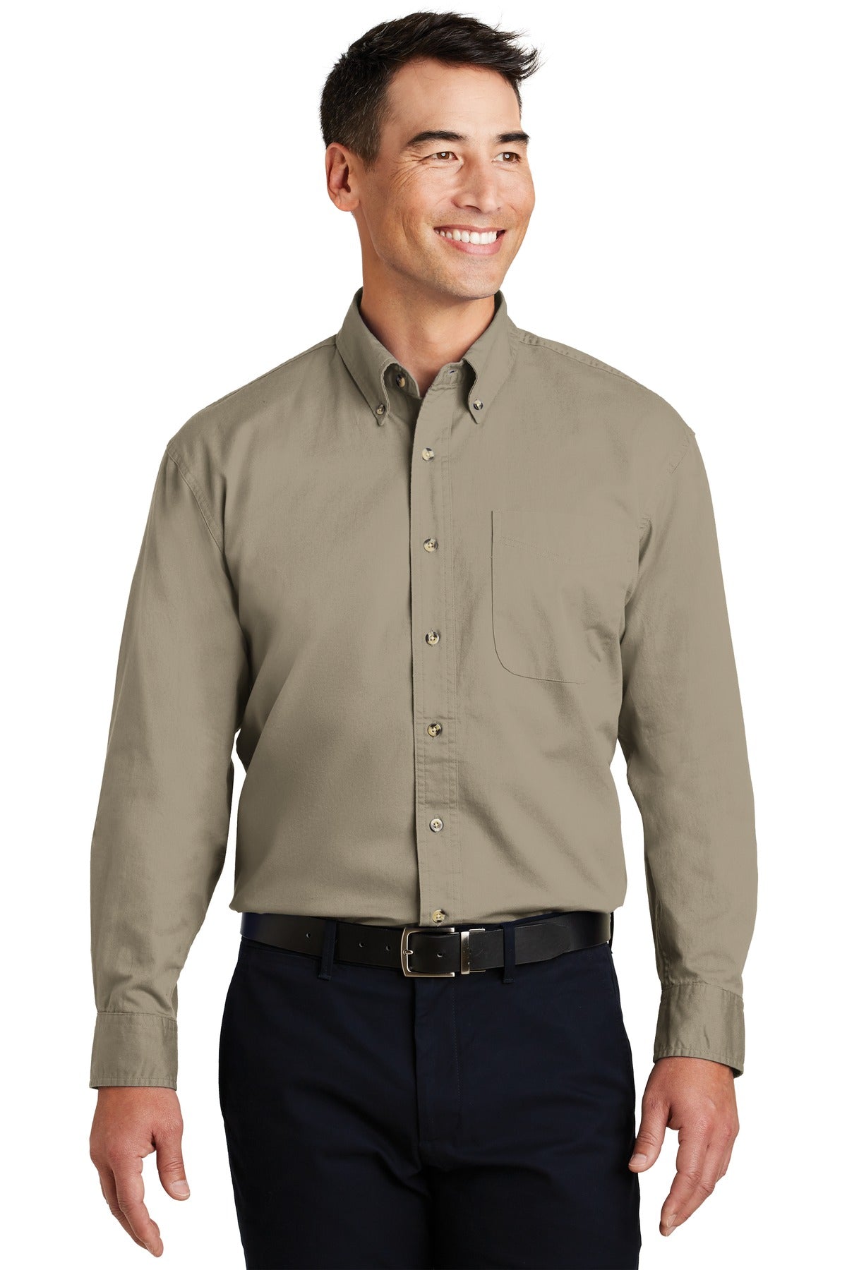 Port Authority ® Long Sleeve Twill Shirt. S600T - Port Authority S600T
