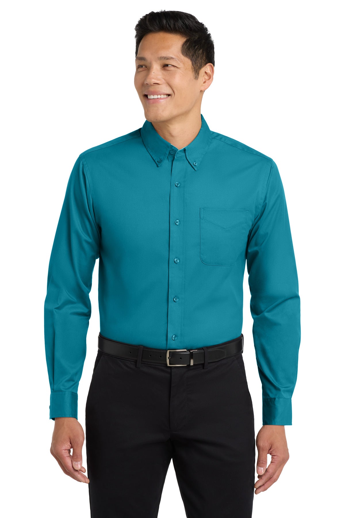 Port Authority ® Extended Size Long Sleeve Easy Care Shirt S608ES - Port Authority S608ES