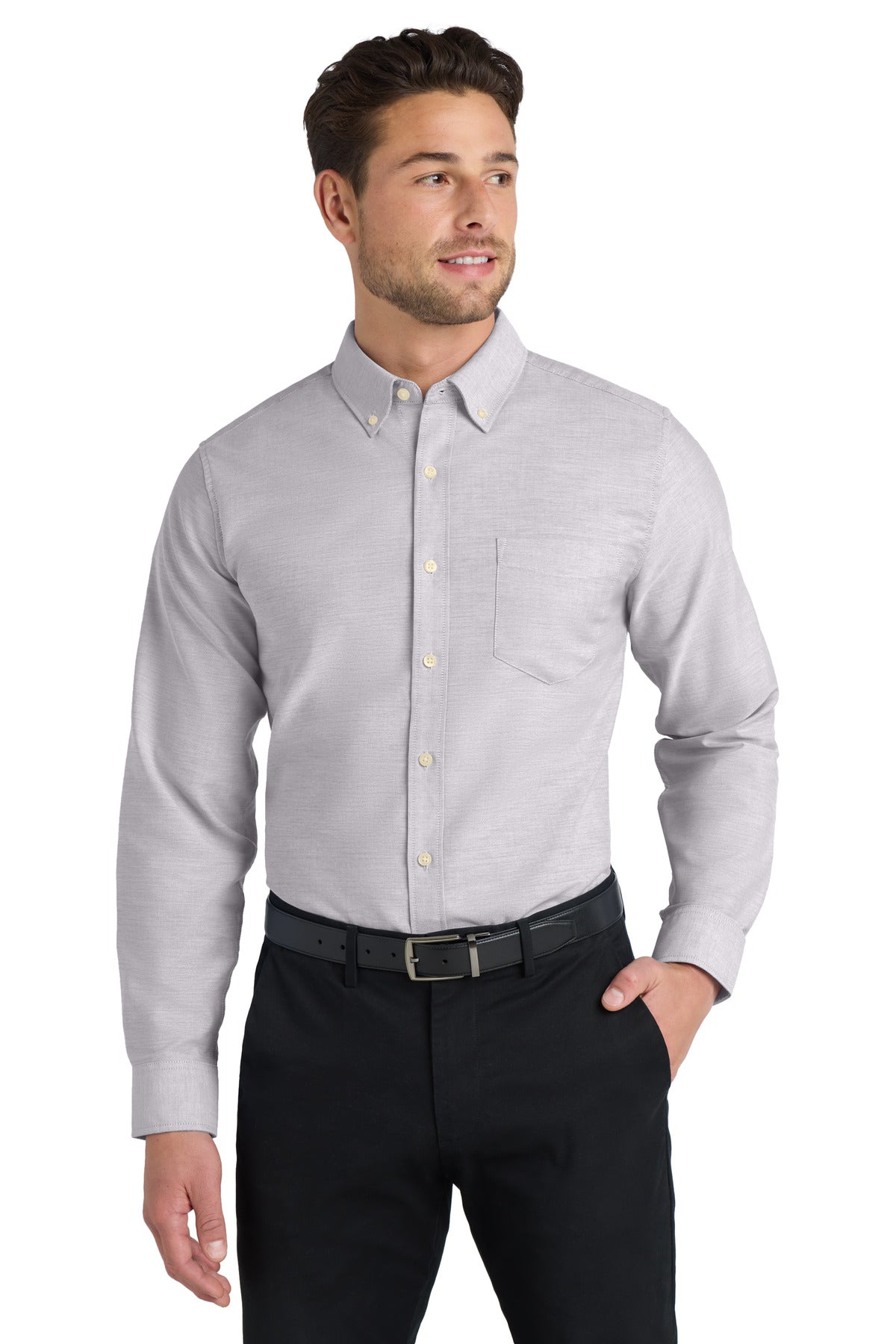 Port Authority ® SuperPro ™ Oxford Shirt. S658 - Port Authority S658