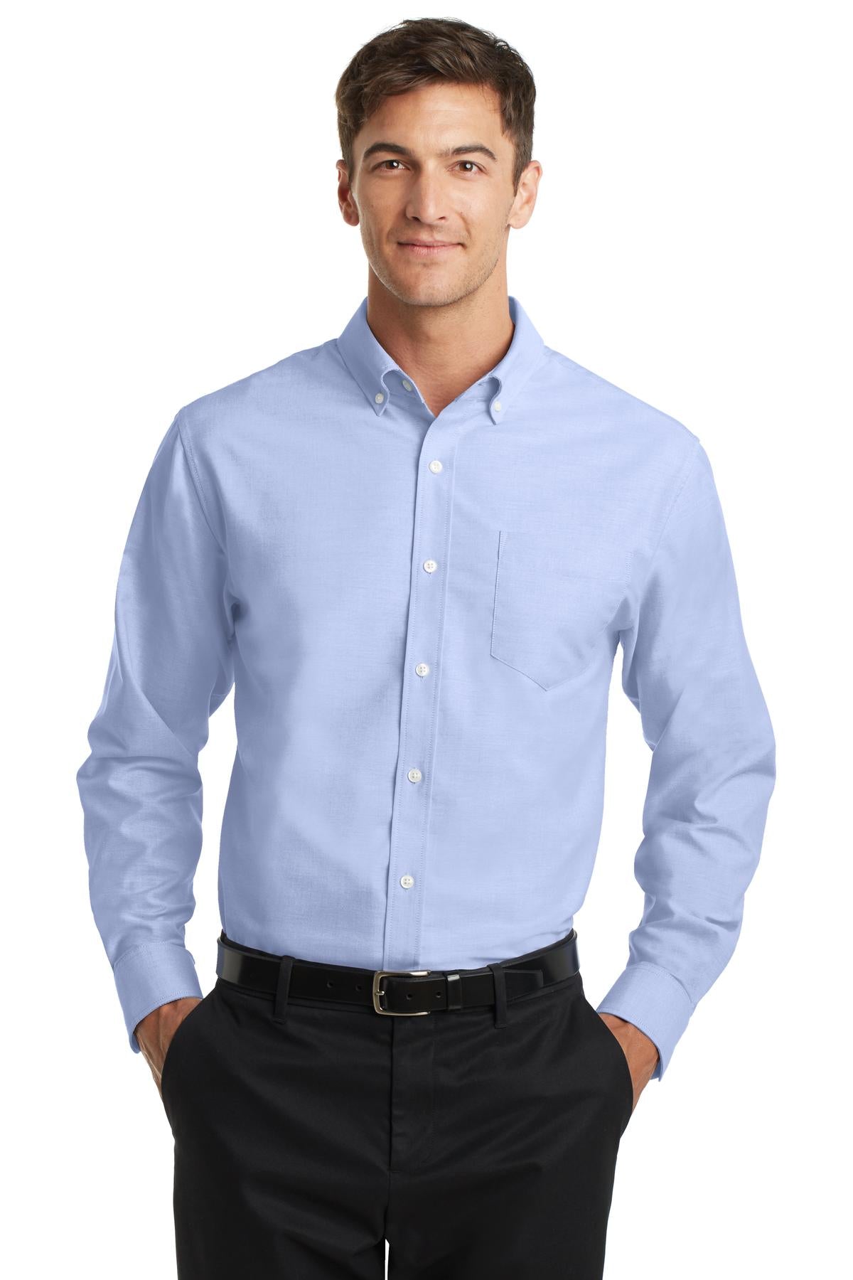 Port Authority ® SuperPro ™ Oxford Shirt. S658 - Port Authority S658