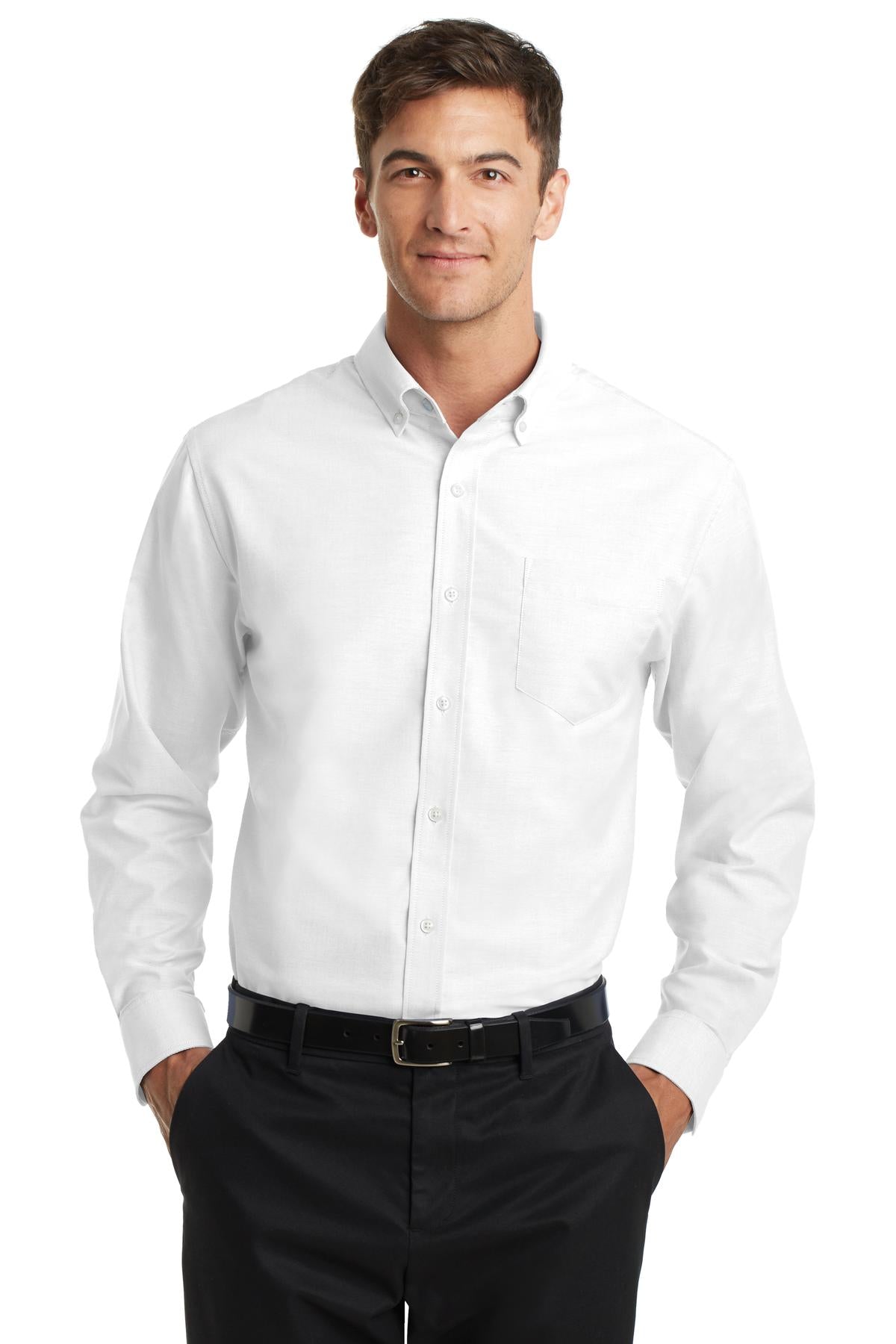 Port Authority ® SuperPro ™ Oxford Shirt. S658 - Port Authority S658