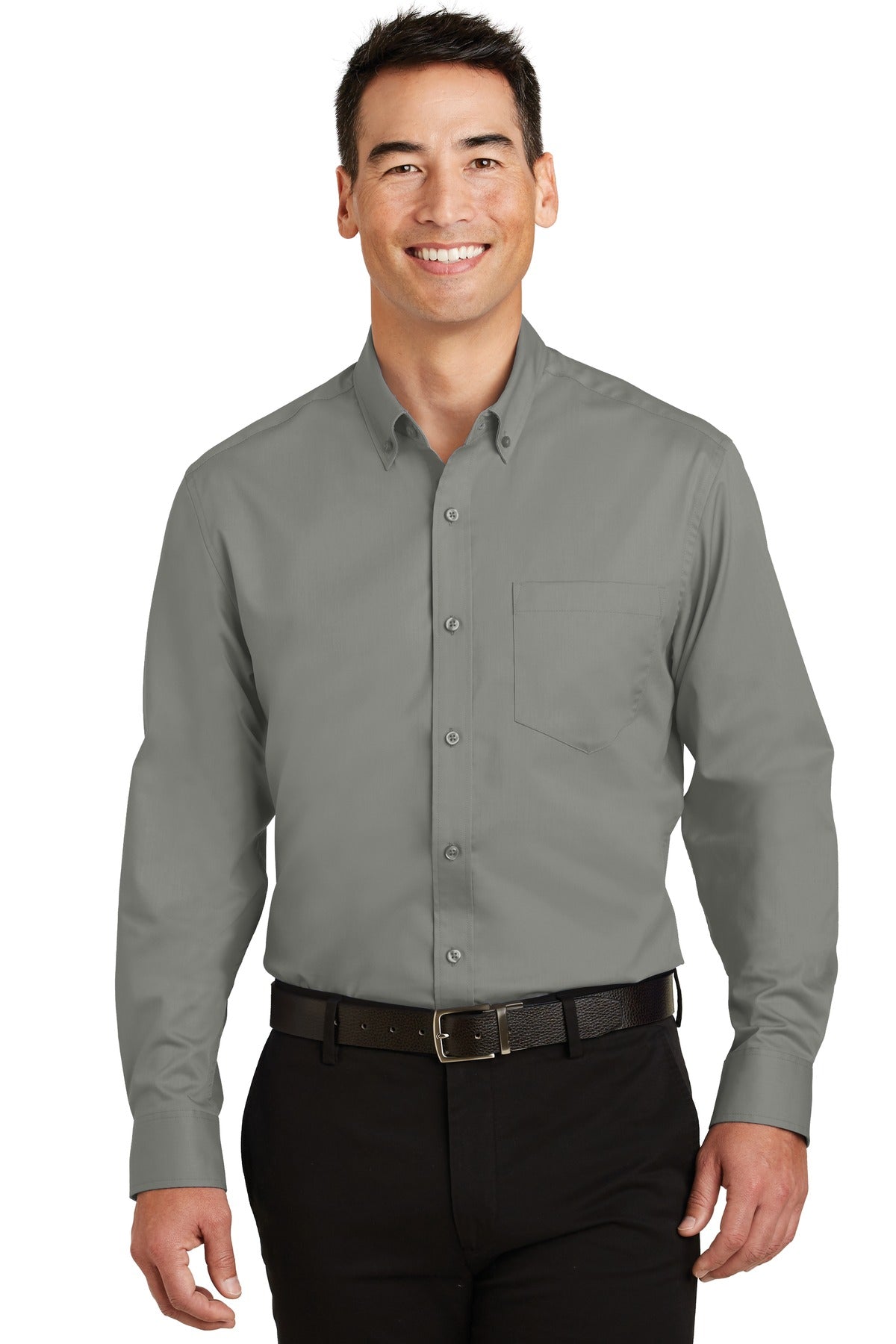 Port Authority ® SuperPro ™ Twill Shirt. S663 - Port Authority S663