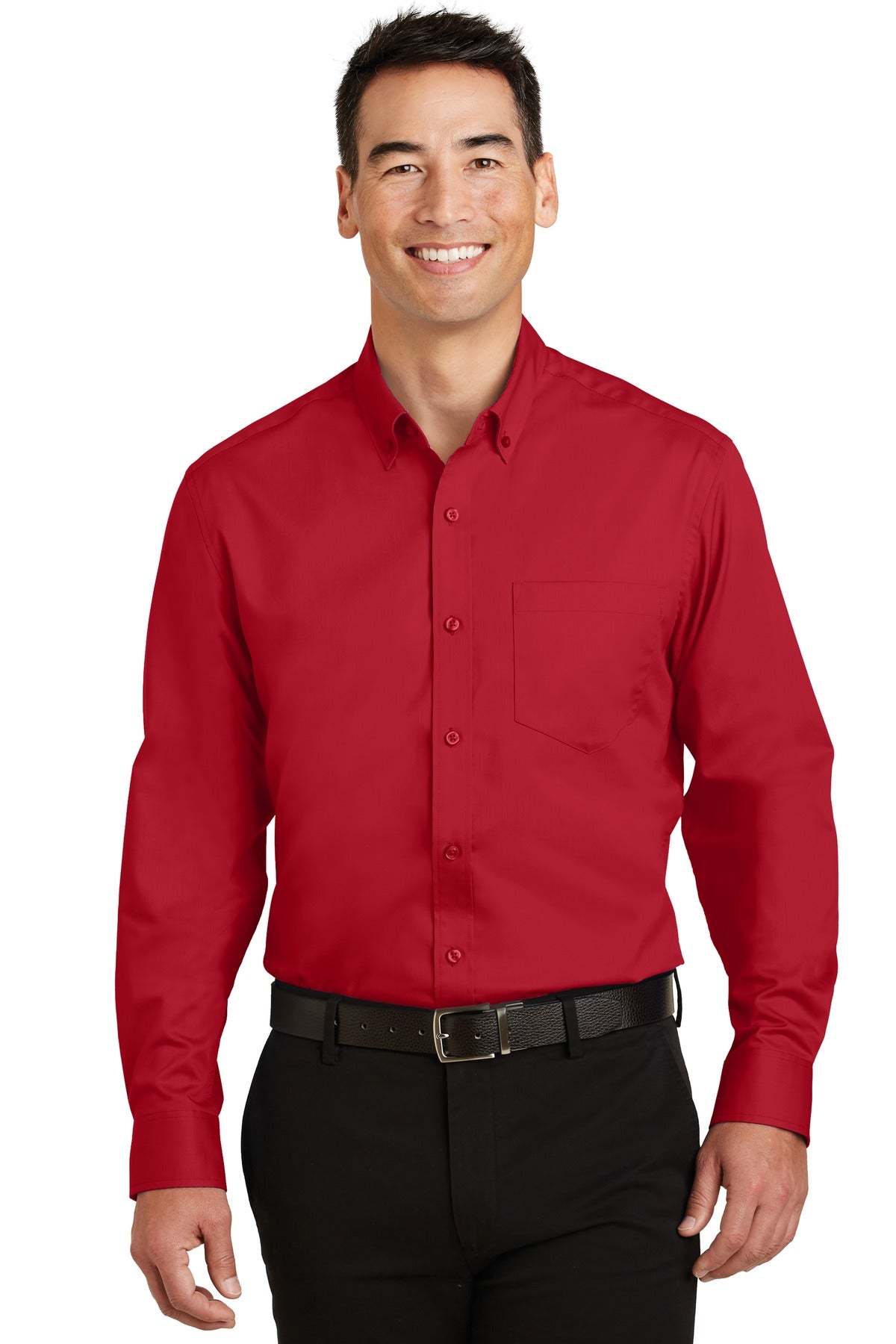 Port Authority ® SuperPro ™ Twill Shirt. S663 - Port Authority S663