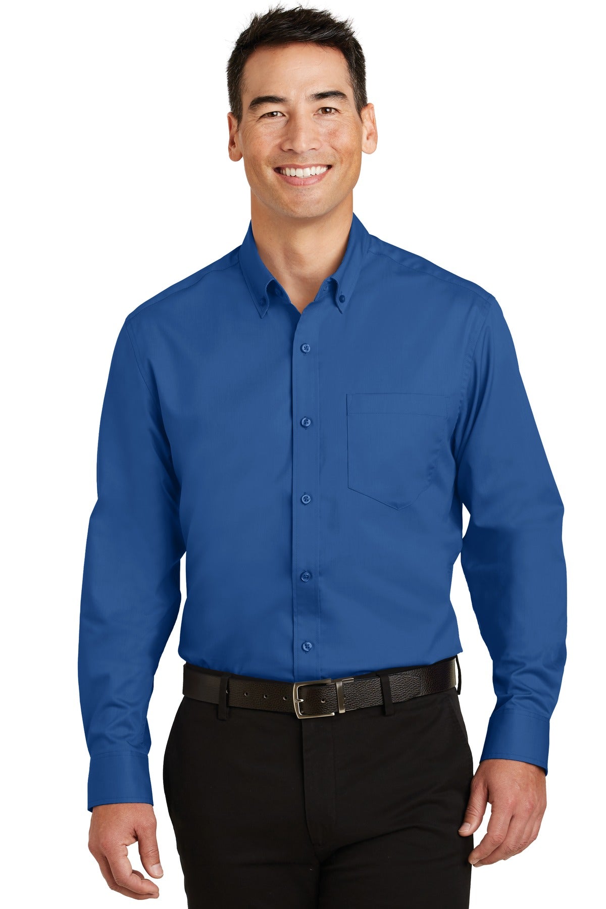 Port Authority ® SuperPro ™ Twill Shirt. S663 - Port Authority S663