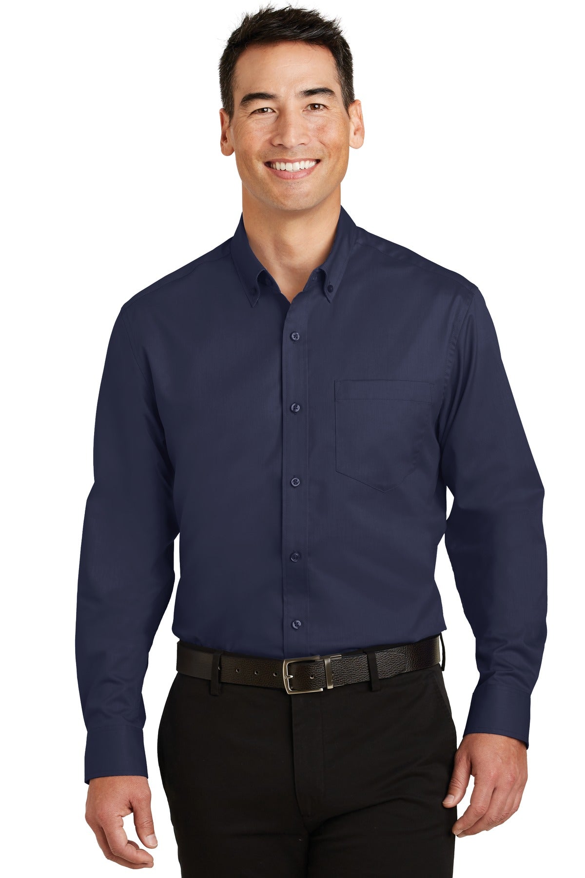 Port Authority ® SuperPro ™ Twill Shirt. S663 - Port Authority S663