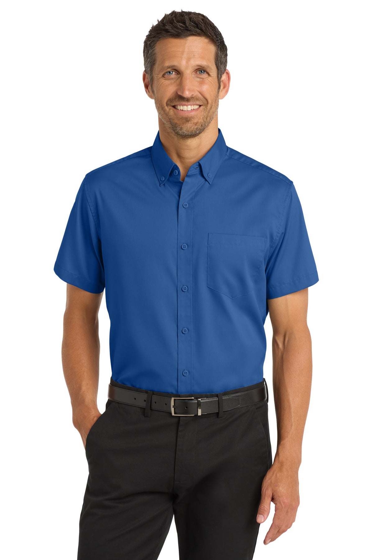Port Authority ® Short Sleeve SuperPro ™ Twill Shirt. S664 - Port Authority S664