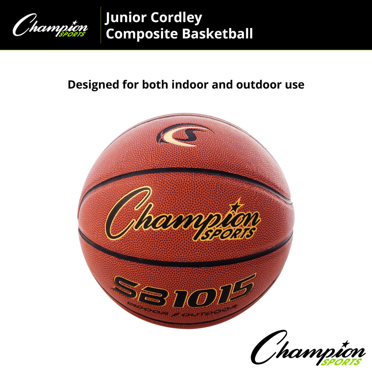 Champion Sports CORDLEY COMPOSITE BASKETBALL 29.5" OFFICIAL NCAA