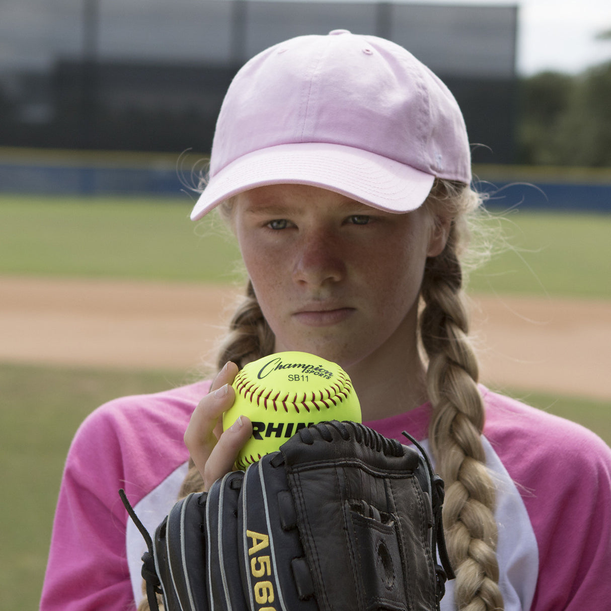 Champion Sports 11" SYNTHETIC LEATHER CORK CORE SOFTBALL