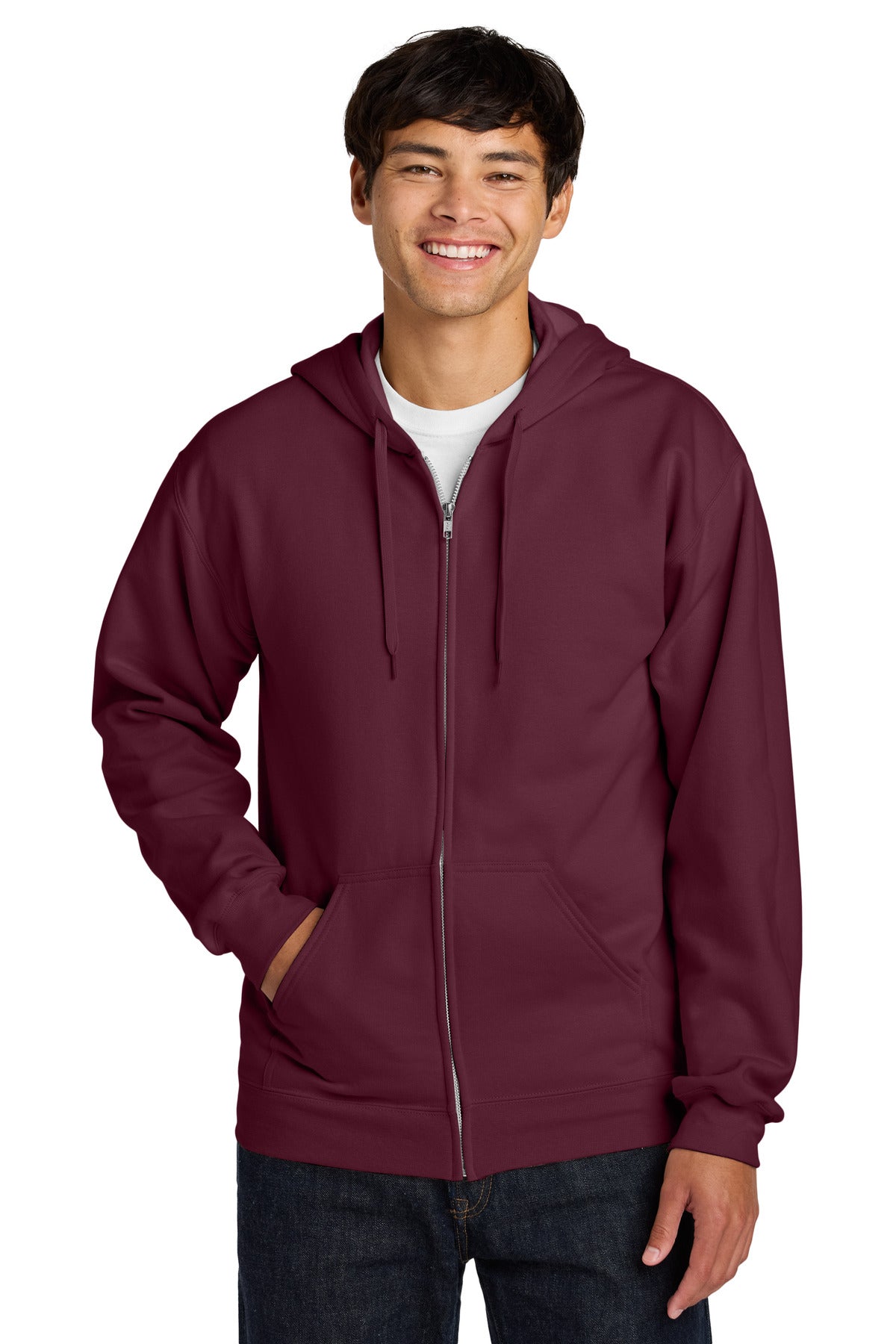Gildan Softstyle ® Midweight Fleece Full-Zip Hooded Sweatshirt SF600 - Gildan SF600