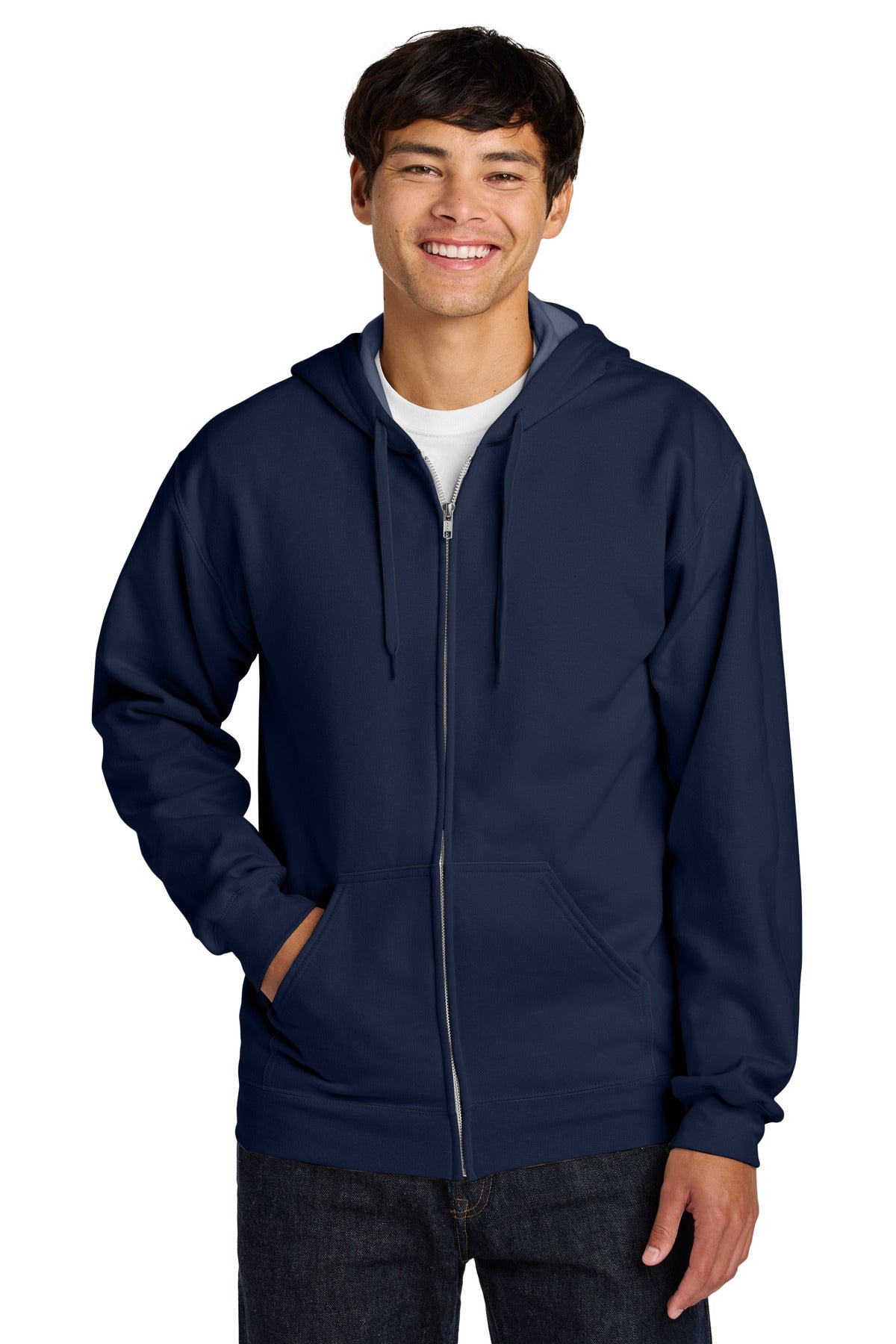 Gildan Softstyle ® Midweight Fleece Full-Zip Hooded Sweatshirt SF600 - Gildan SF600