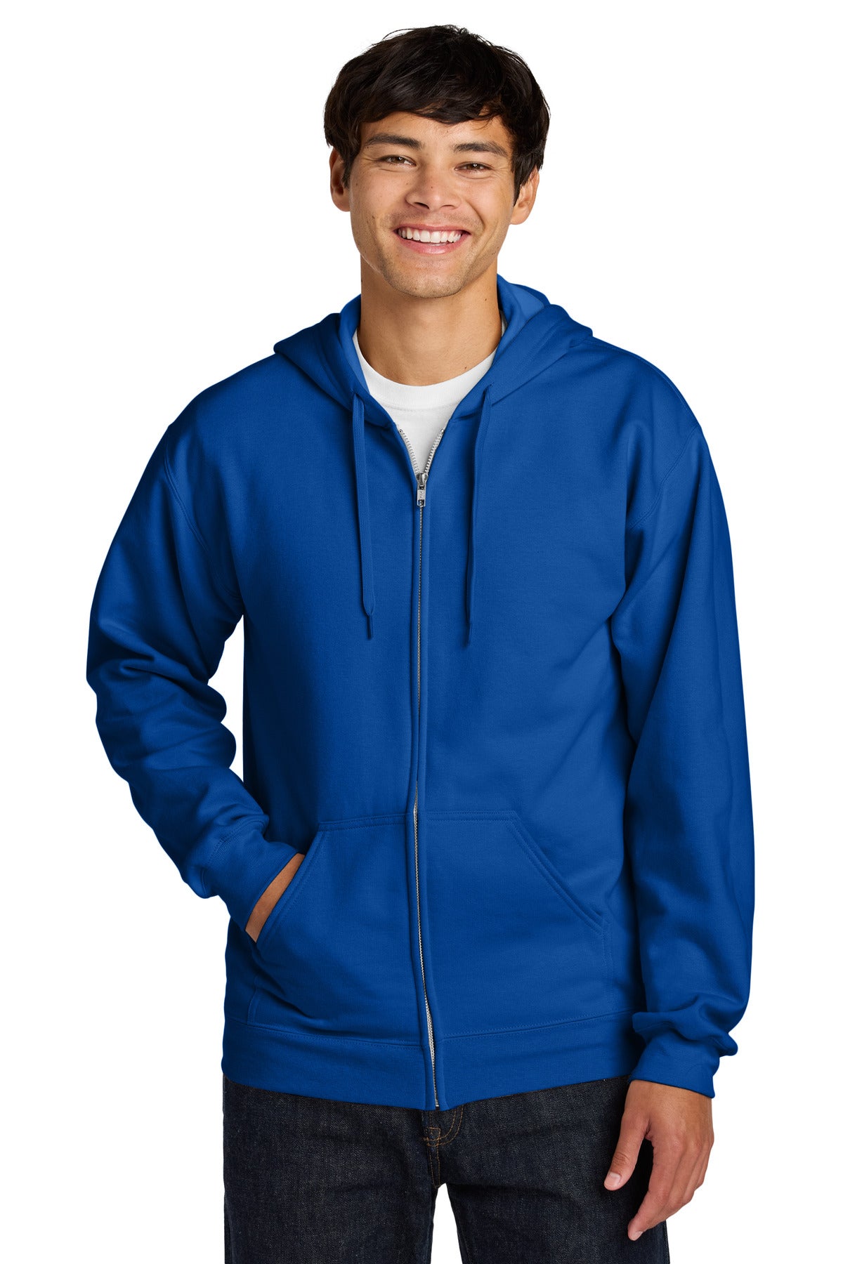 Gildan Softstyle ® Midweight Fleece Full-Zip Hooded Sweatshirt SF600 - Gildan SF600